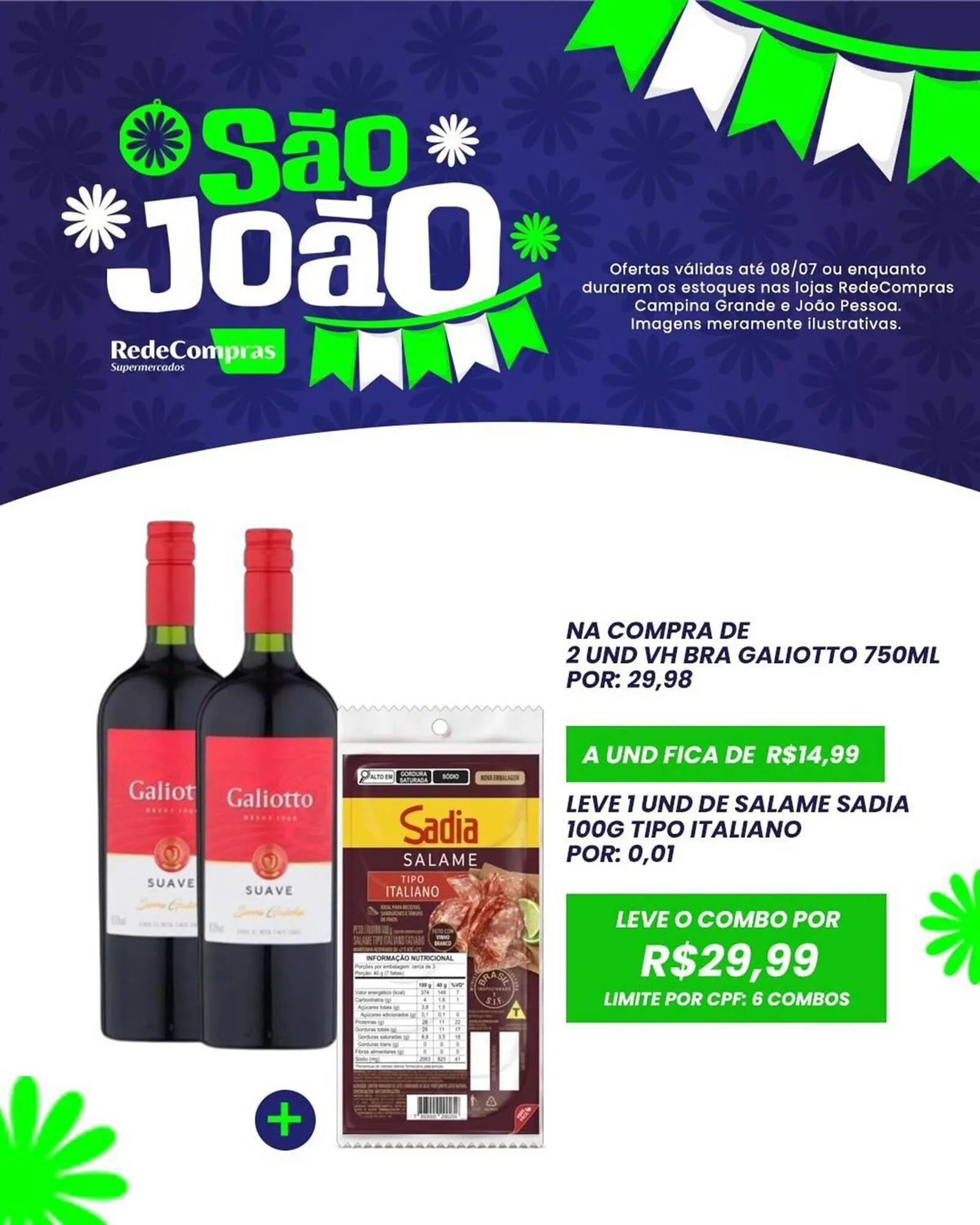 Encarte de Catálogo Rede Compras 7 de julho até 8 de julho 2025 - Pagina 5