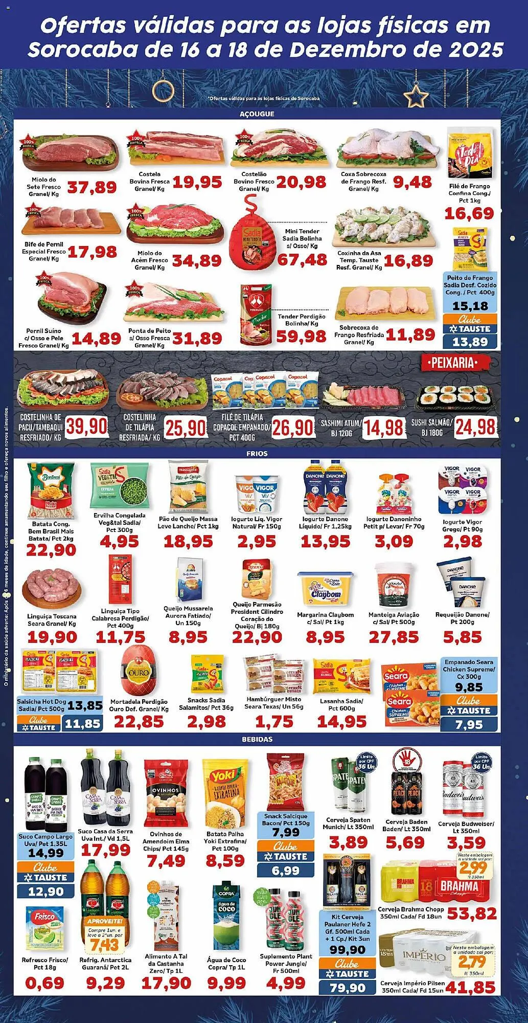 Encarte de Catálogo Supermercados Tauste 16 de dezembro até 18 de dezembro 2025 - Pagina 4