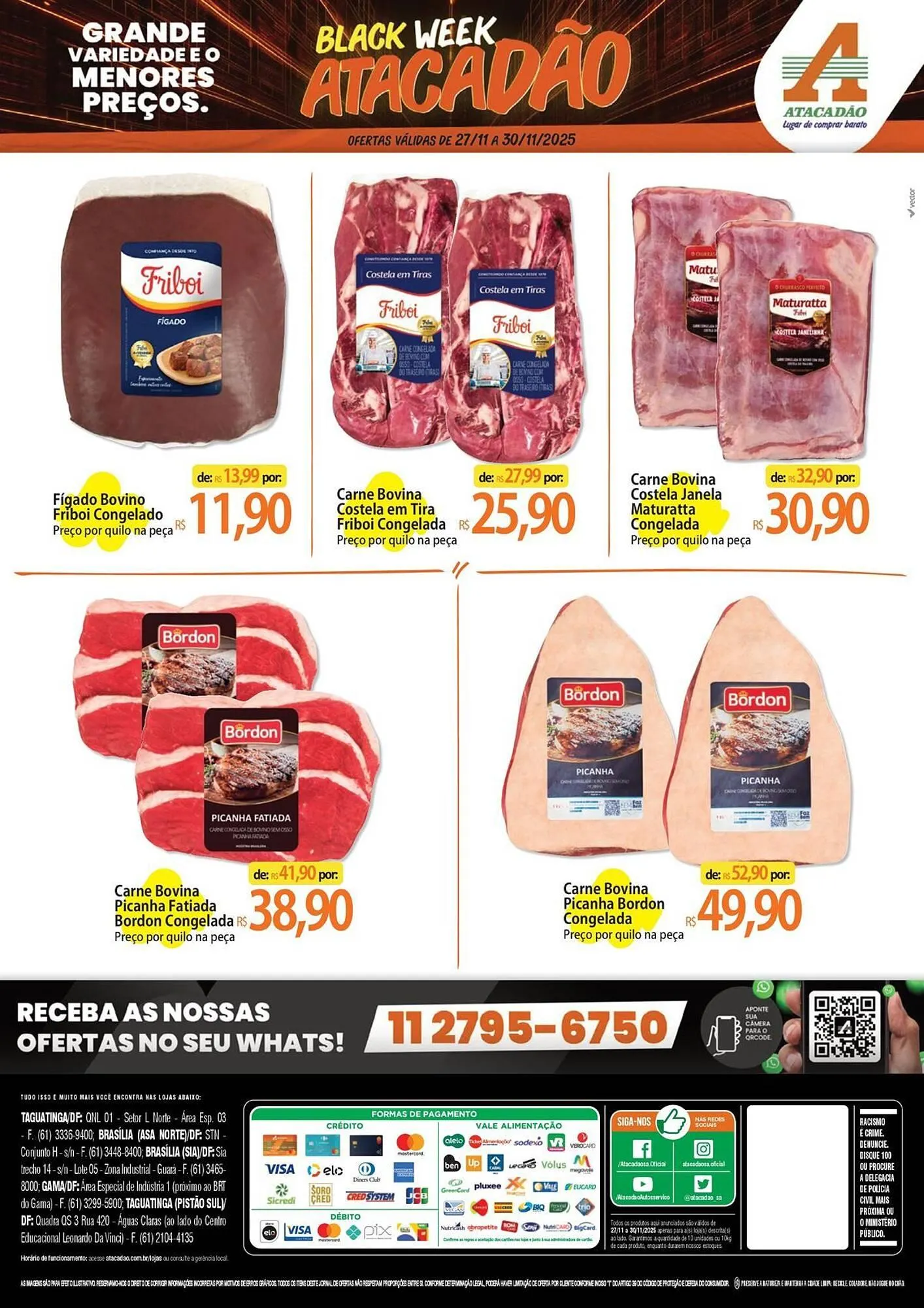 Encarte de Folheto Atacadão 27 de novembro até 30 de novembro 2025 - Pagina 2