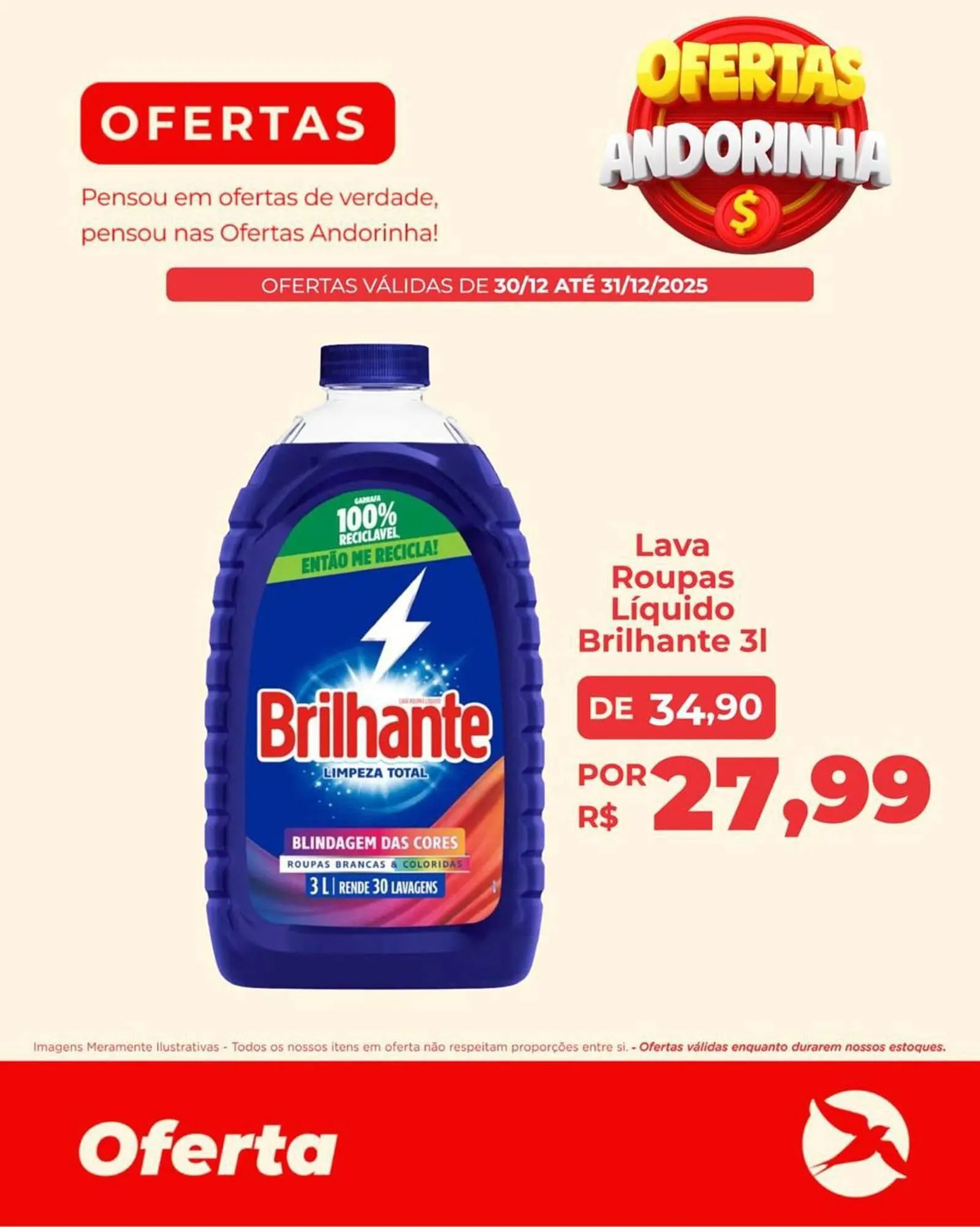 Encarte de Folheto Andorinha Hipermercado 30 de dezembro até 31 de dezembro 2025 - Pagina 31
