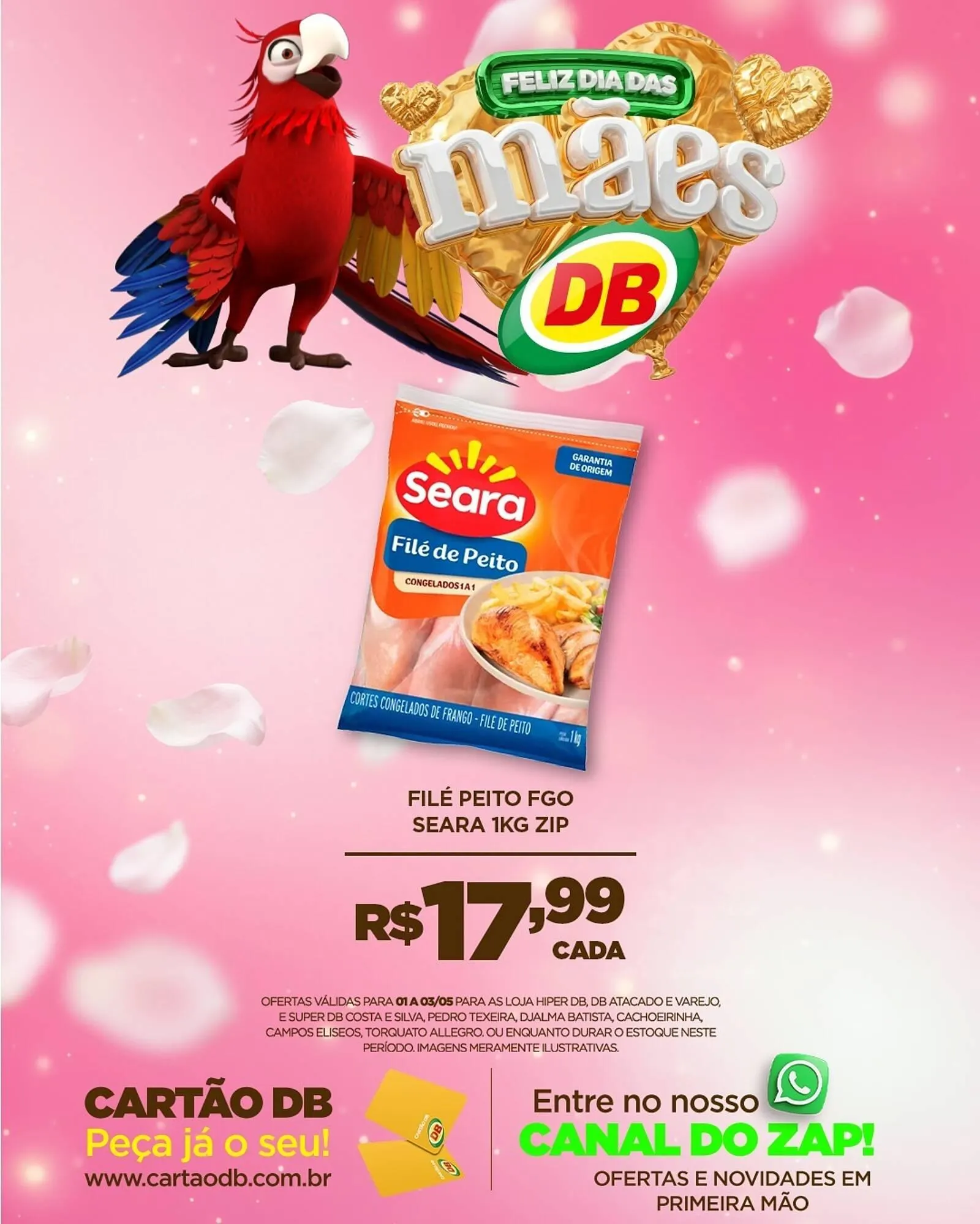 Encarte de Catálogo DB Supermercados 1 de maio até 3 de maio 2026 - Pagina 7