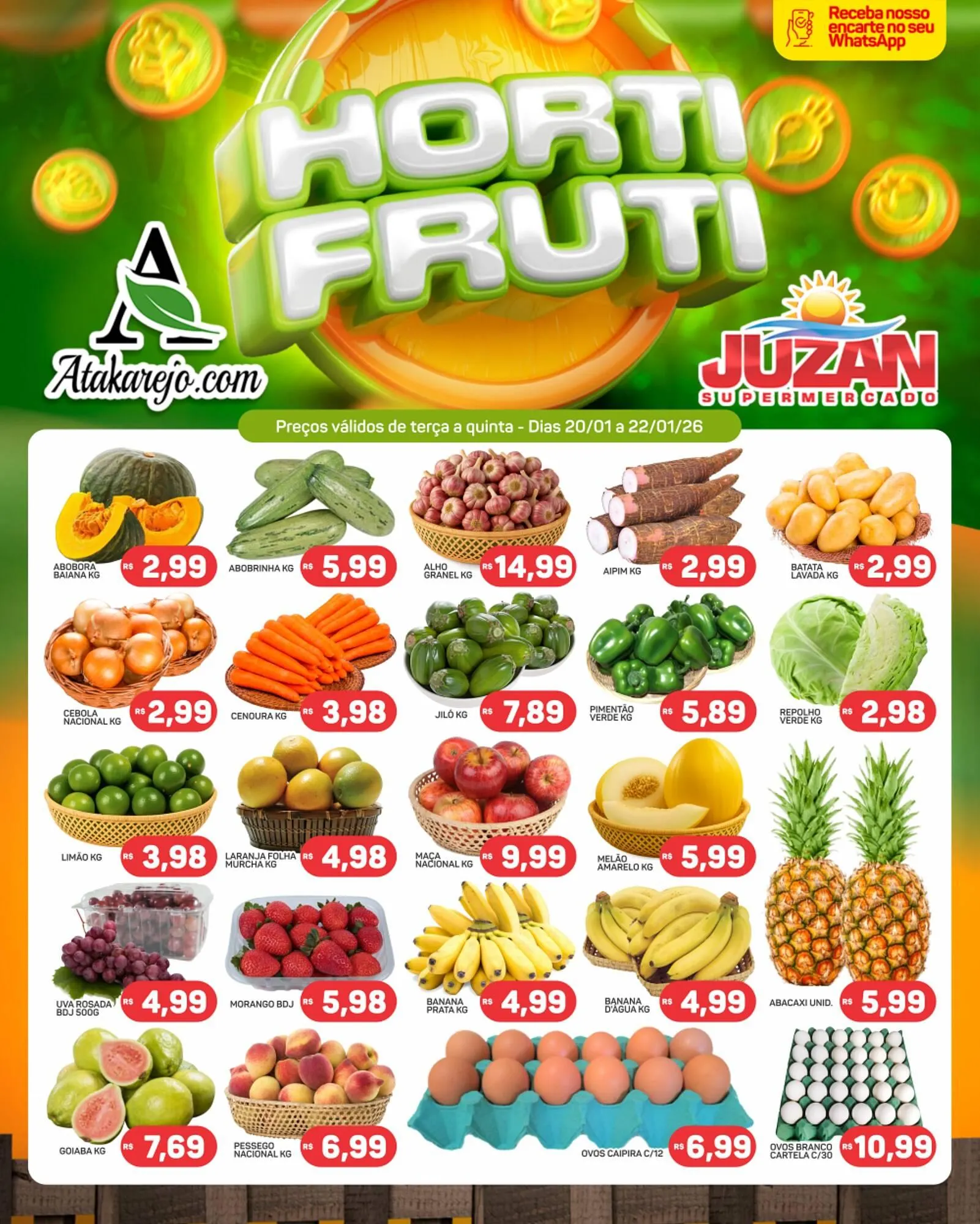 Encarte de Encarte Juzan 20 de janeiro até 22 de janeiro 2026 - Pagina 1