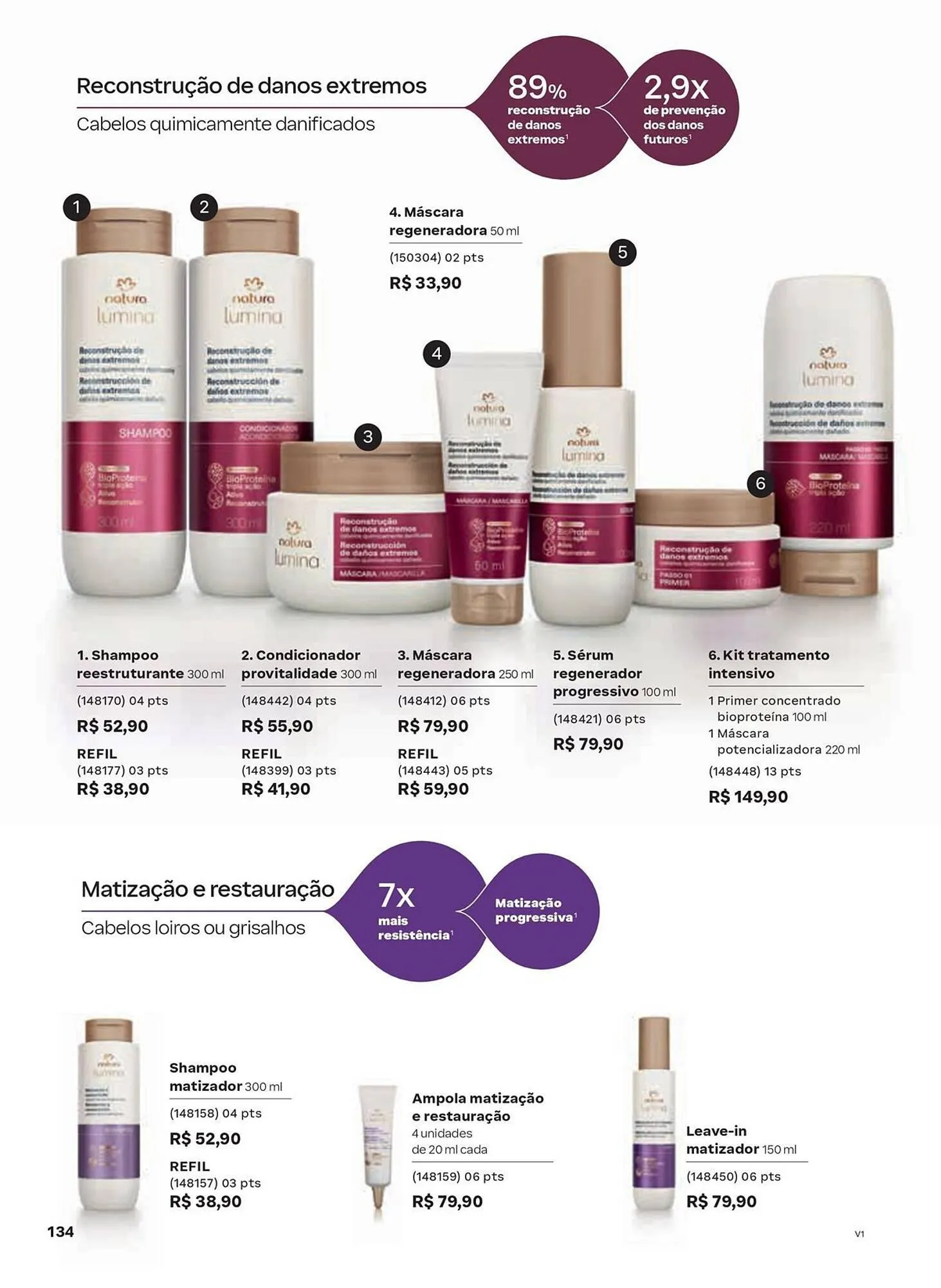 Encarte de Catálogo Natura 1 de janeiro até 31 de janeiro 2026 - Pagina 134