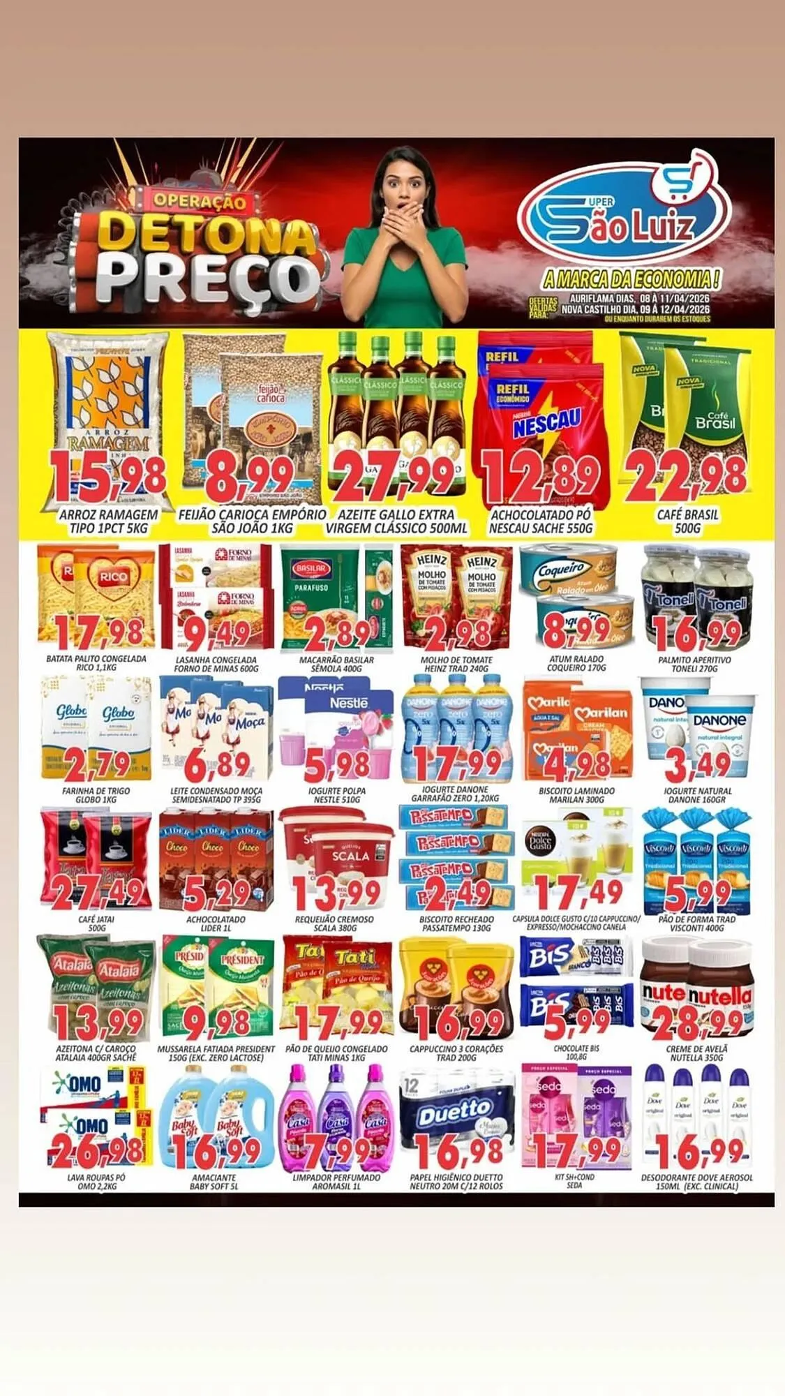 Encarte de Catálogo Super São Luiz 10 de abril até 12 de abril 2026 - Pagina 1
