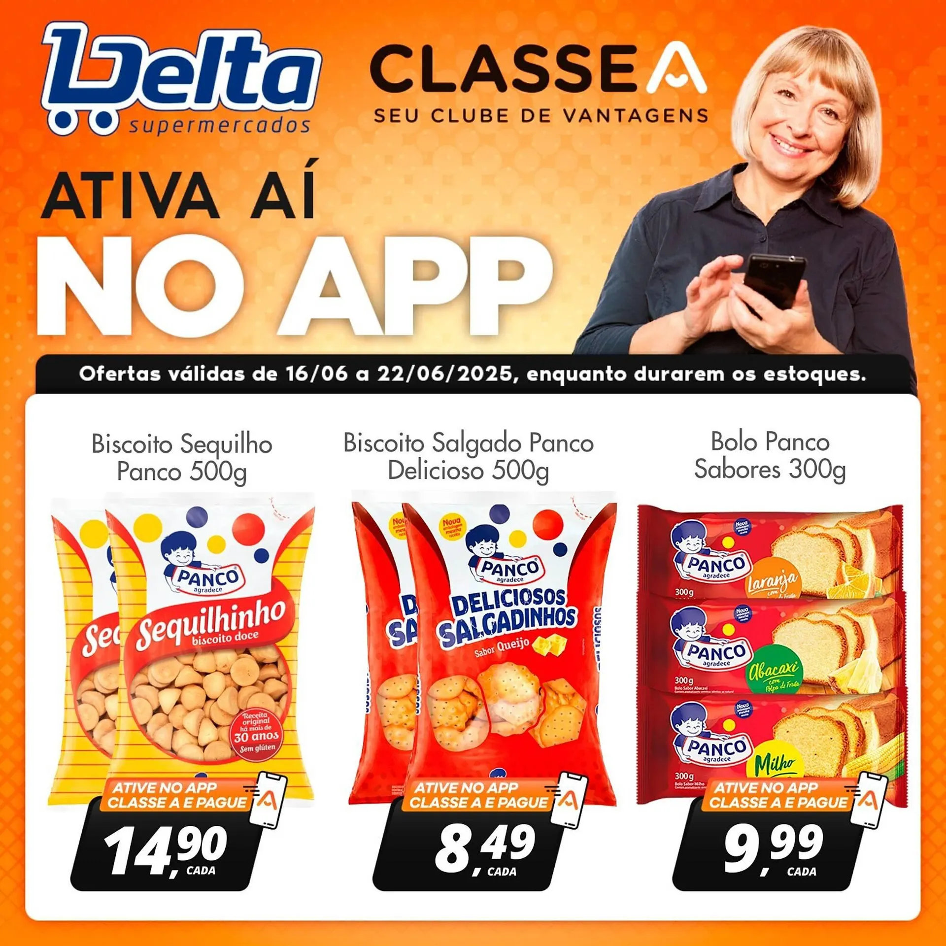 Encarte de Catálogo Delta Supermercados 17 de junho até 22 de junho 2025 - Pagina 1
