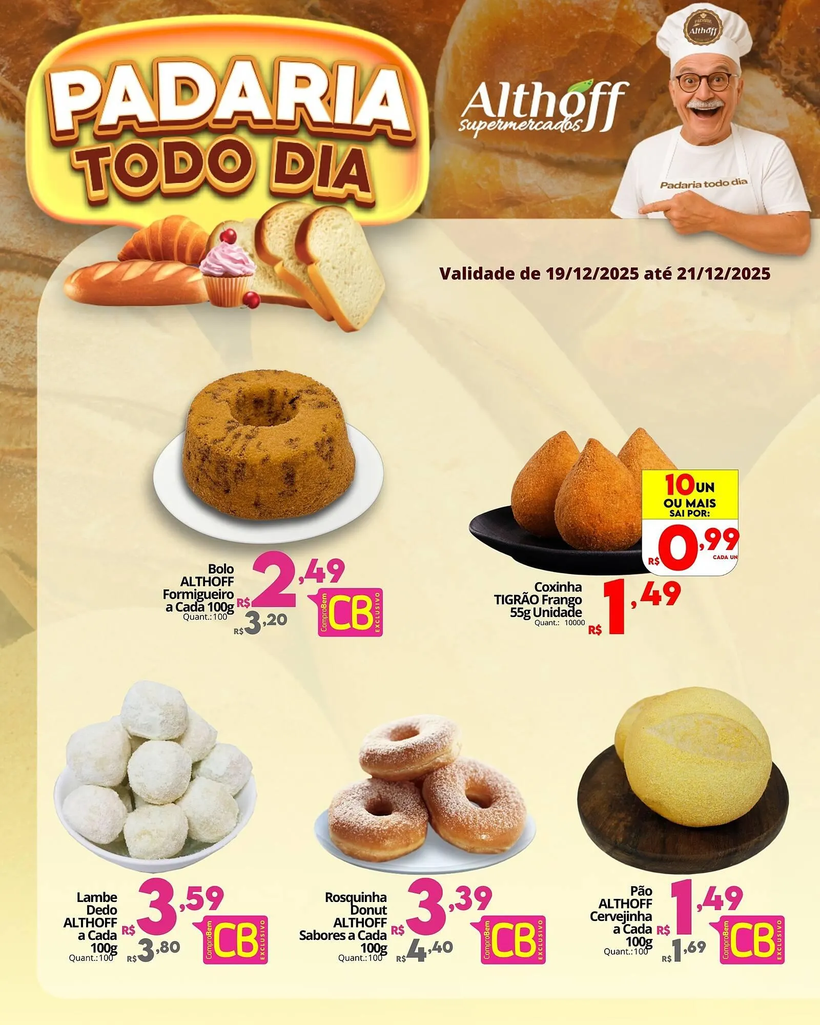 Encarte de Encarte Althoff Supermercados 19 de dezembro até 21 de dezembro 2025 - Pagina 1