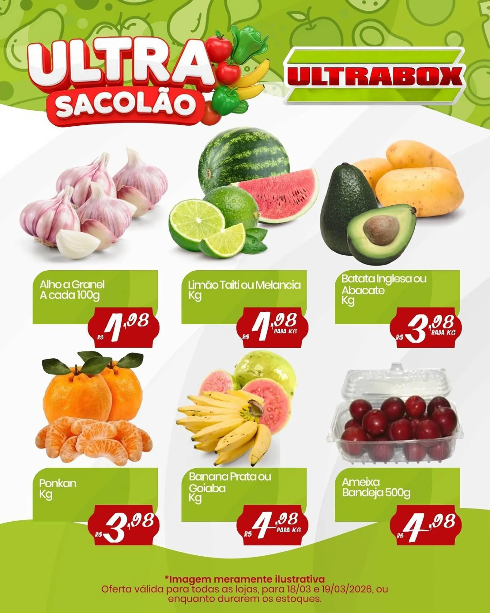 Encarte de Panfleto Ultrabox 18 de março até 19 de março 2026 - Pagina 1
