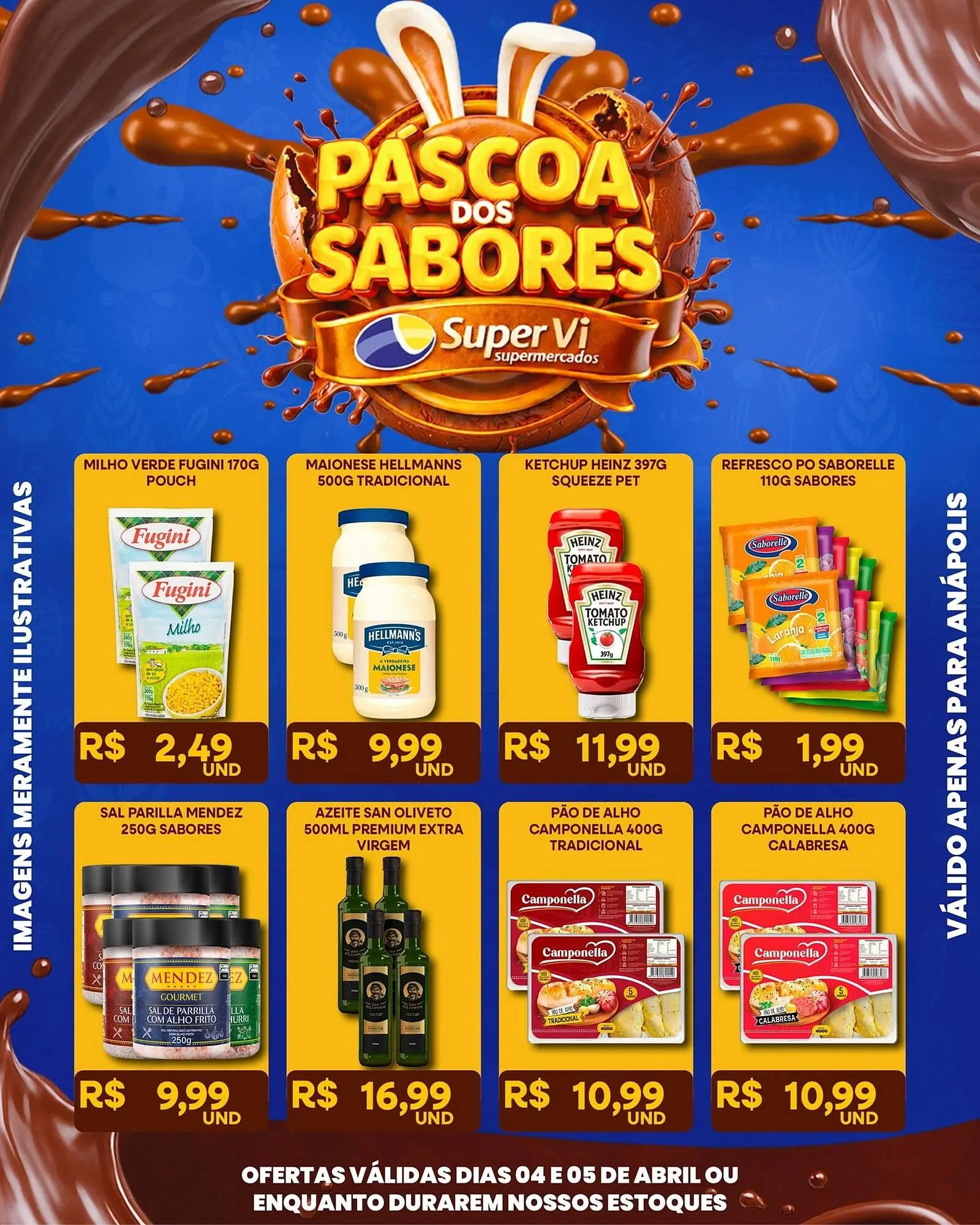 Encarte de Catálogo Super Vi Supermercados 4 de abril até 5 de abril 2026 - Pagina 1