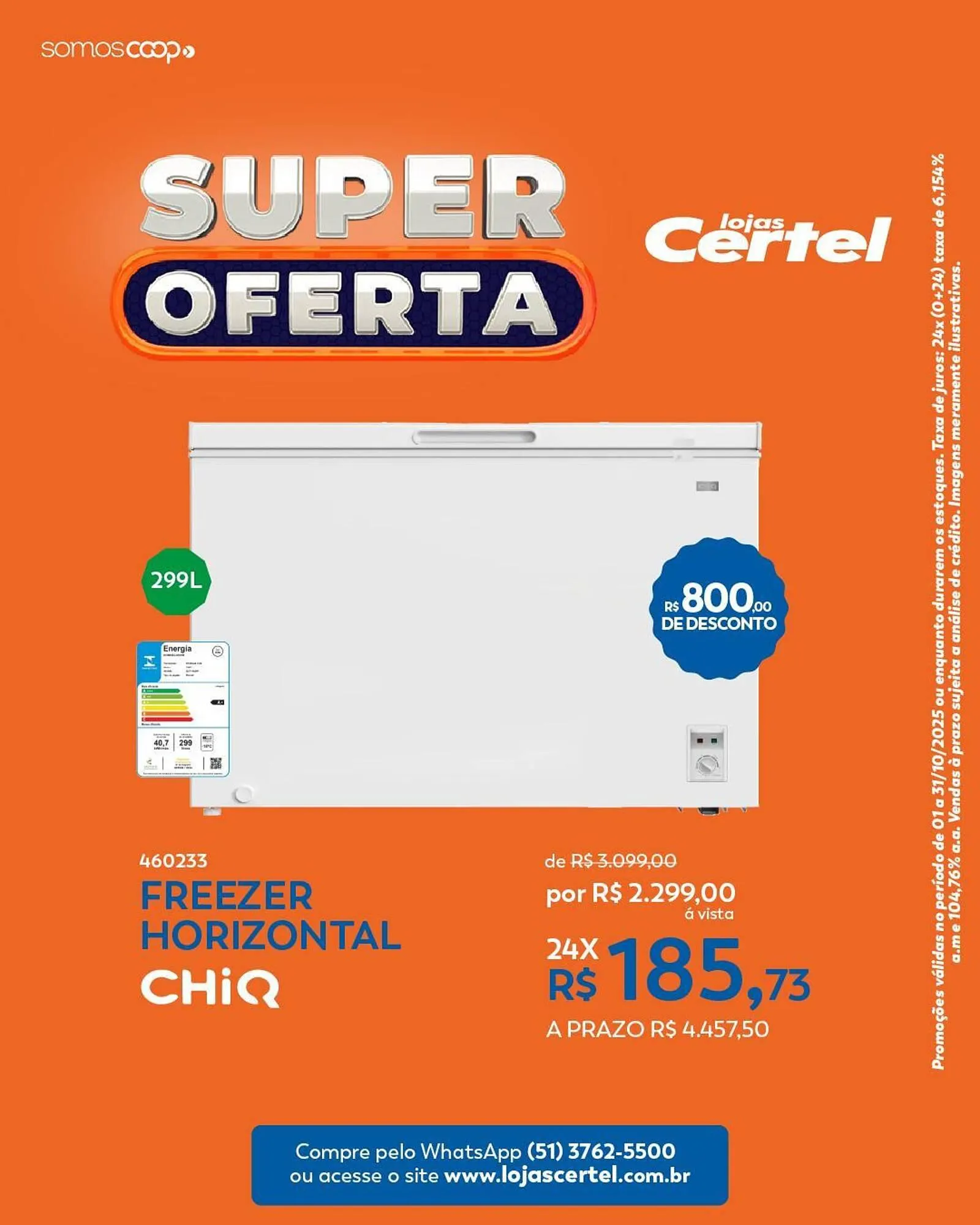 Encarte de Folheto Lojas Certel 10 de outubro até 31 de outubro 2025 - Pagina 2