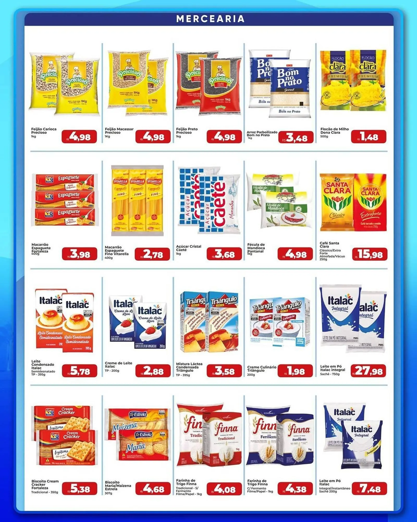 Encarte de Catálogo Rebouças Supermercados 17 de julho até 20 de julho 2025 - Pagina 4