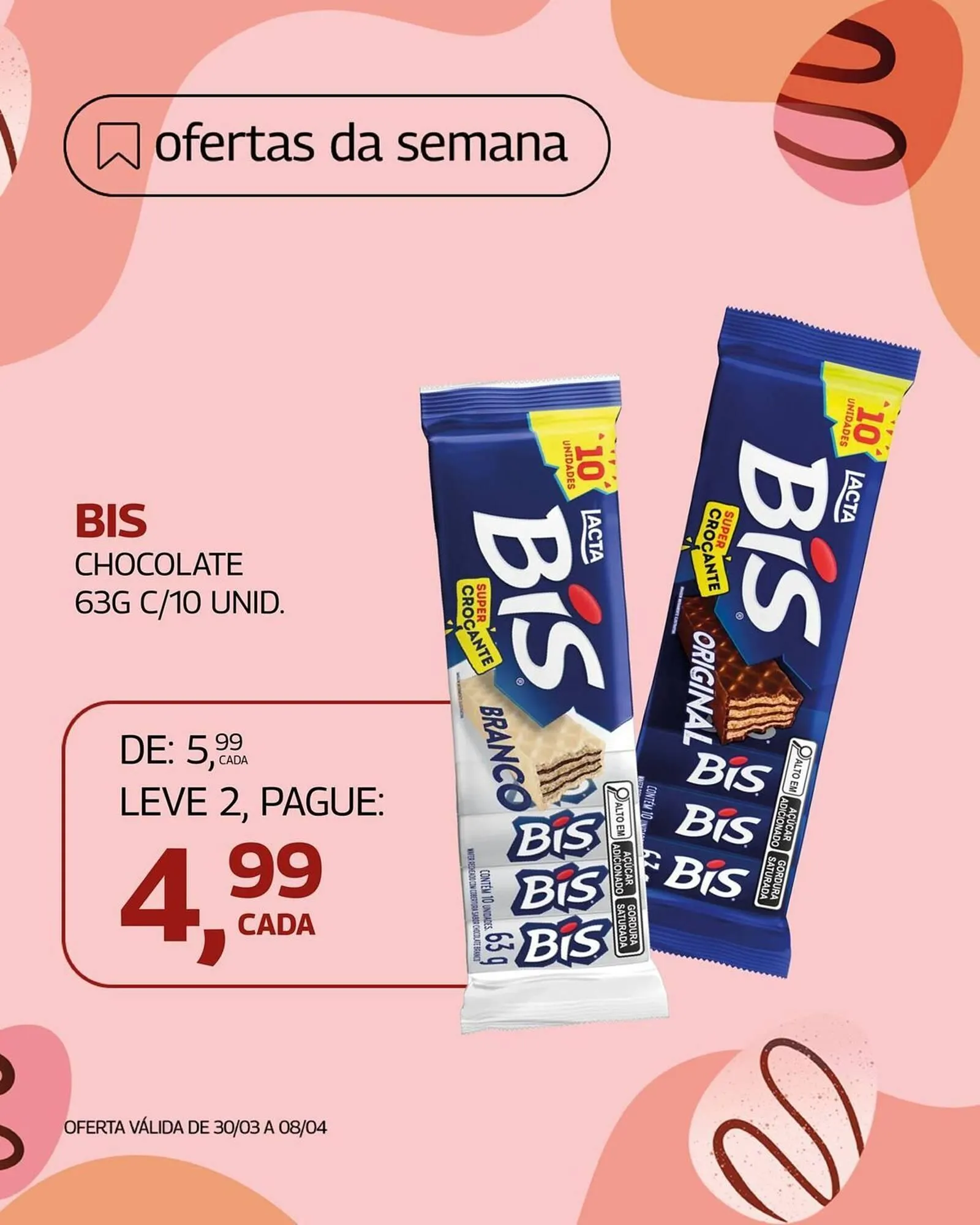 Encarte de Folheto Lojas Rede 30 de março até 8 de abril 2026 - Pagina 1