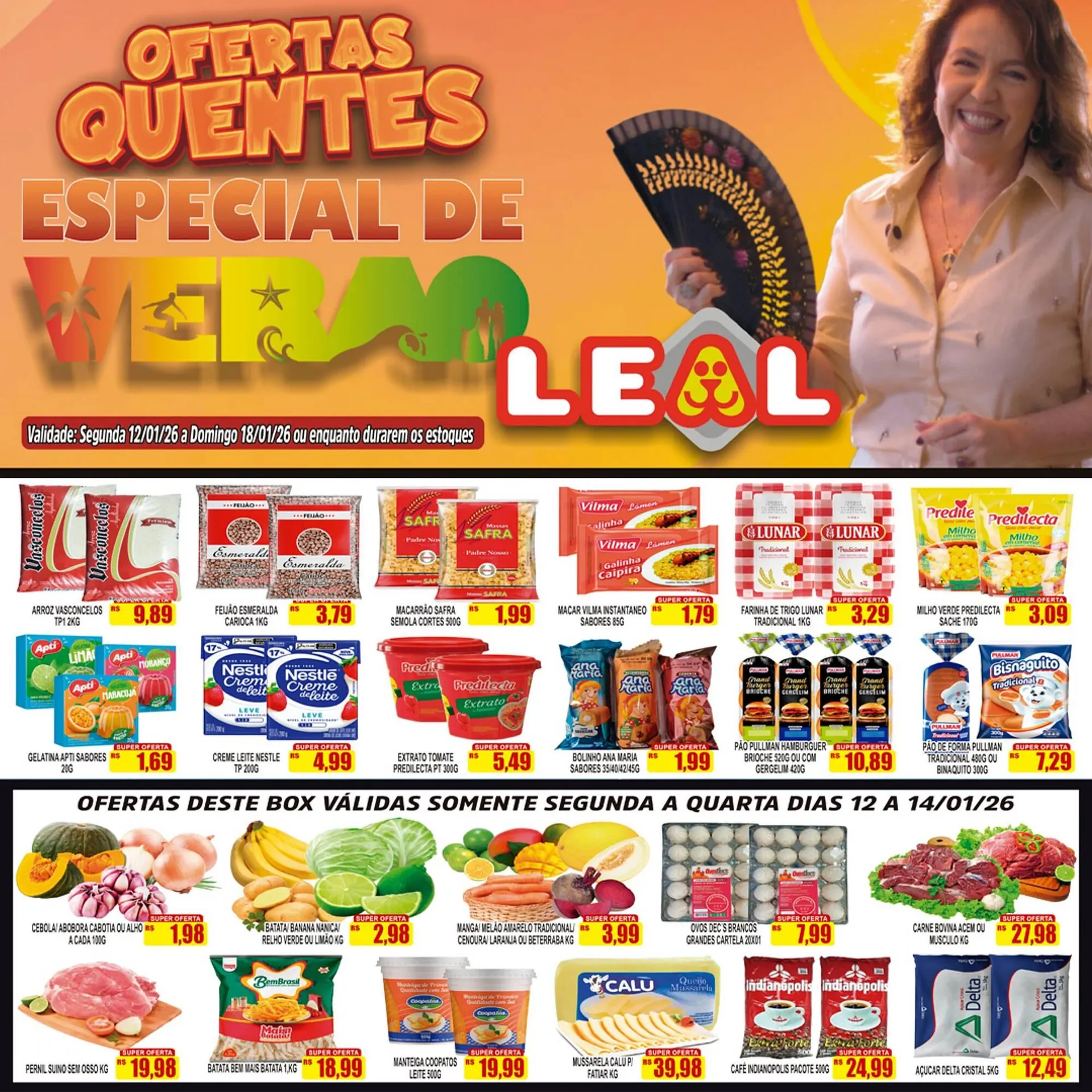 Encarte de Folheto Supermercado leal 12 de janeiro até 18 de janeiro 2026 - Pagina 2