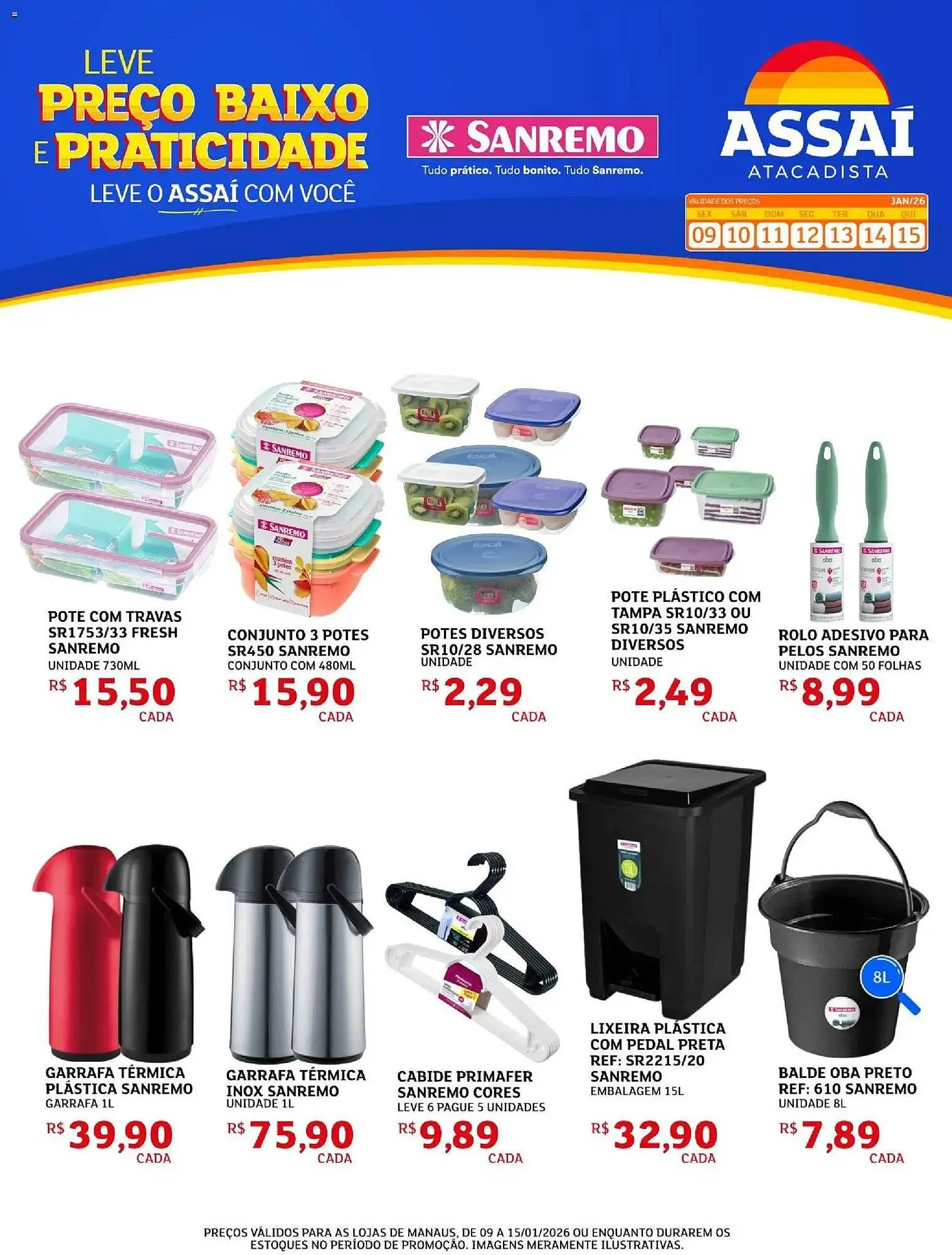 Encarte de Encarte Assaí Atacadista 9 de janeiro até 15 de janeiro 2026 - Pagina 1