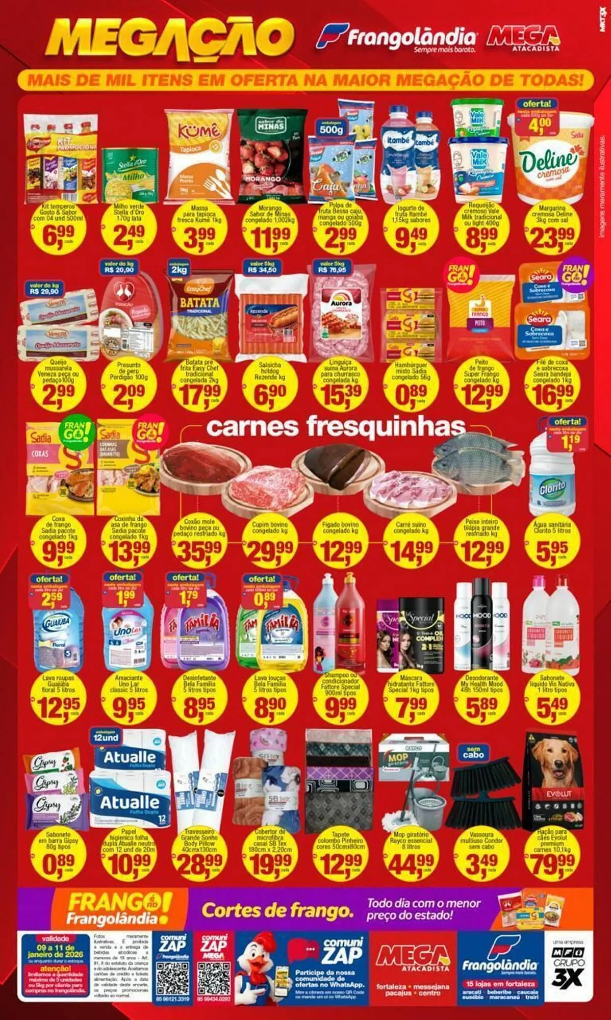 Encarte de Encarte Frangolândia 9 de janeiro até 11 de janeiro 2026 - Pagina 2