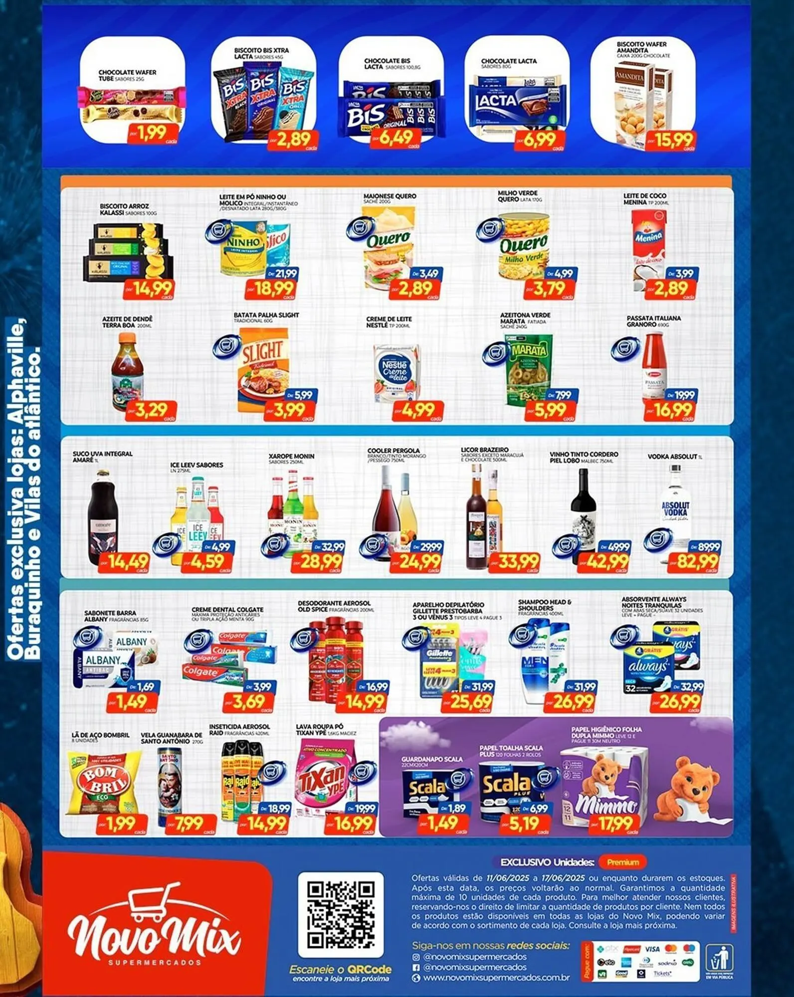 Encarte de Catálogo Novo Mix 11 de junho até 17 de junho 2025 - Pagina 1