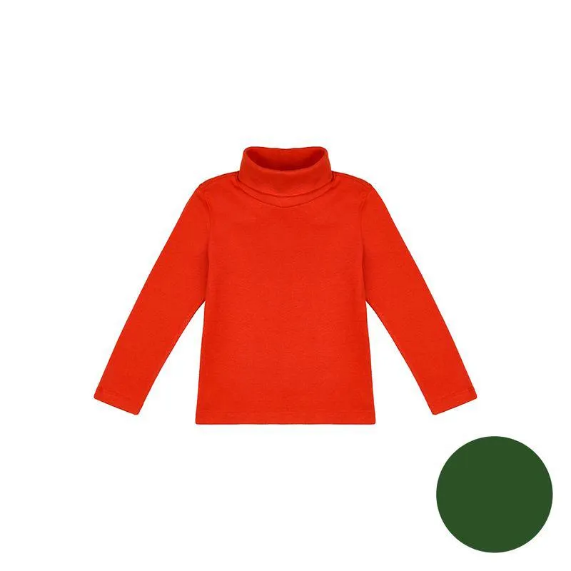 Camiseta Rib Gola Verde Infantil