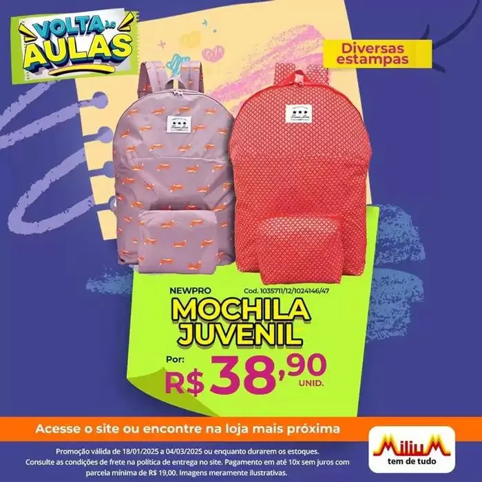 Encarte de Encarte Milium 27 de janeiro até 14 de março 2025 - Pagina 1