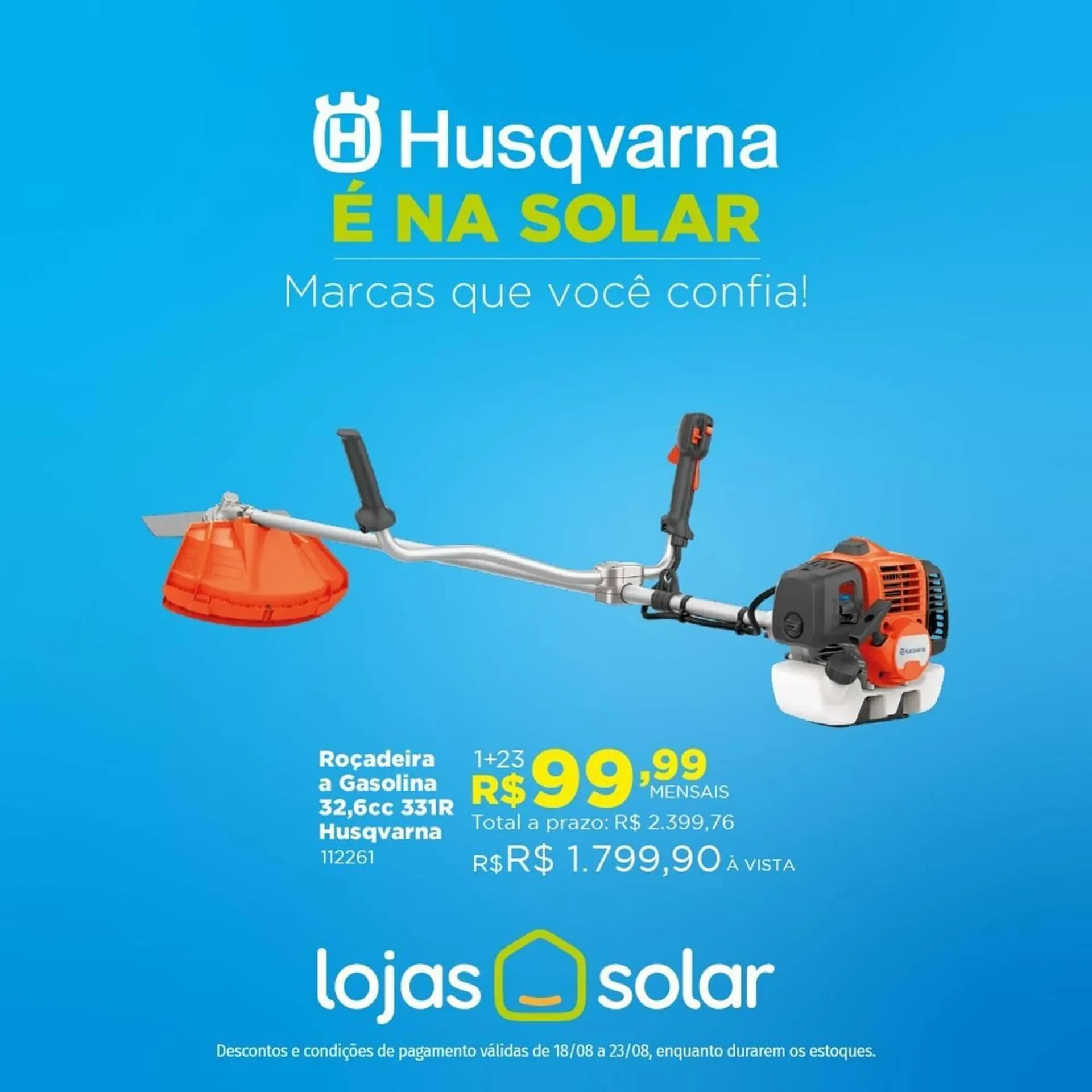 Encarte de Catálogo Lojas Solar 18 de agosto até 23 de agosto 2025 - Pagina 8