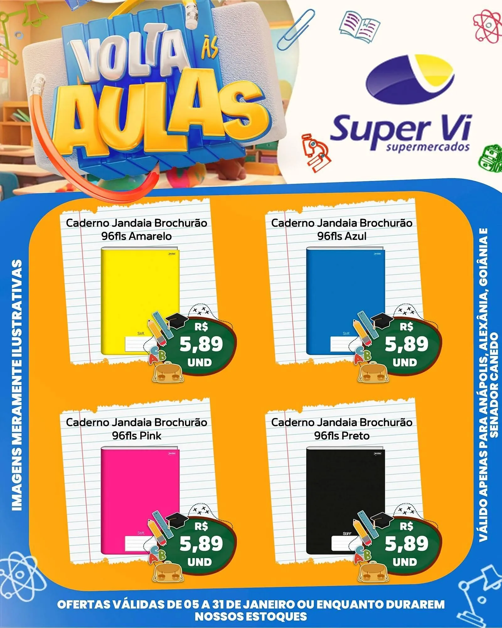 Encarte de Catálogo Super Vi Supermercados 12 de janeiro até 31 de janeiro 2026 - Pagina 1