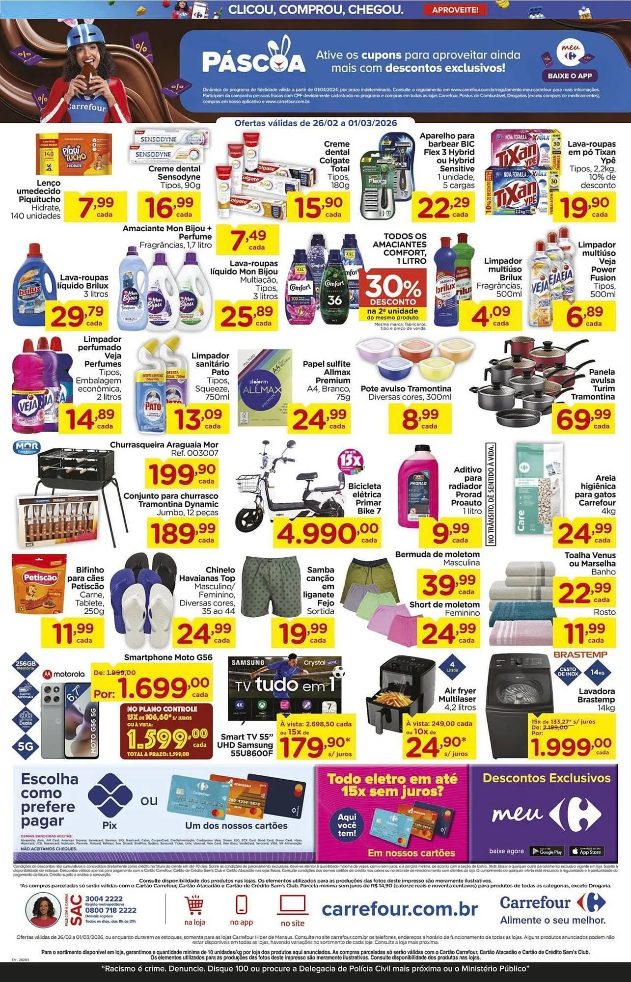 Encarte de Folheto Carrefour 26 de fevereiro até 1 de março 2026 - Pagina 3