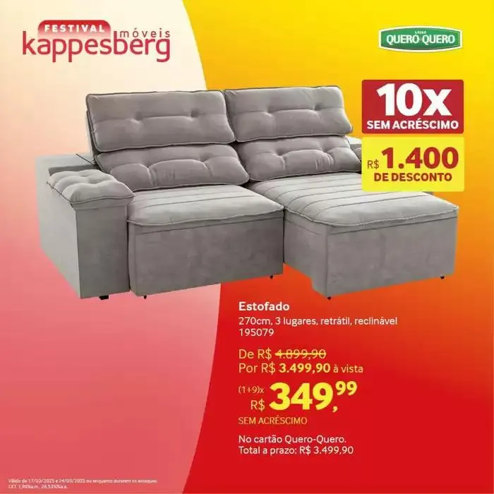 Encarte de Encarte Quero Quero 17 de março até 24 de março 2025 - Pagina 1