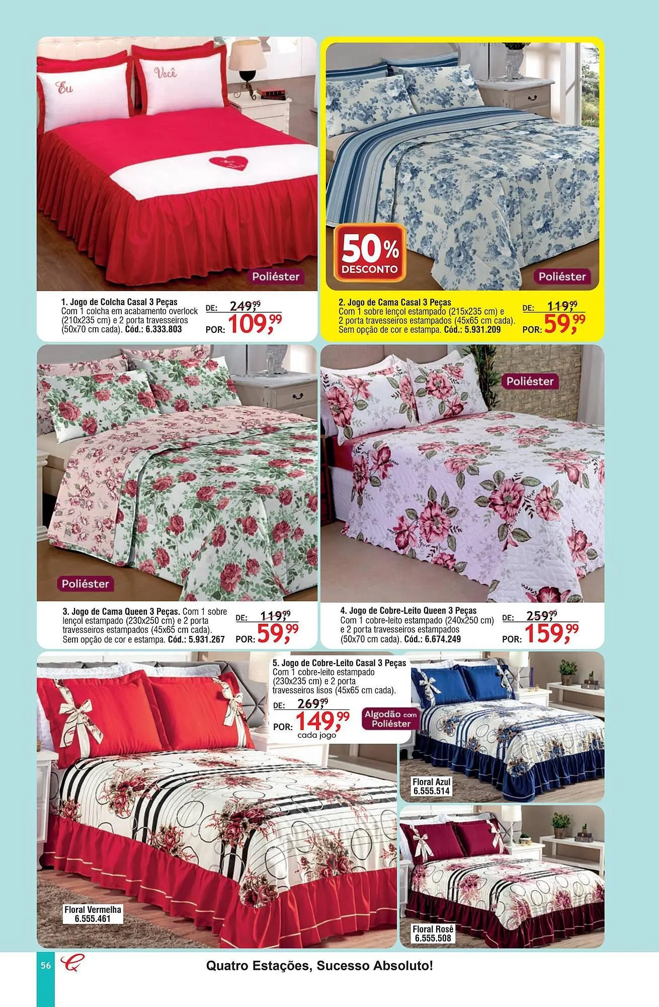 Encarte de Revista Quatro Estações 30 de março até 7 de julho 2026 - Pagina 52