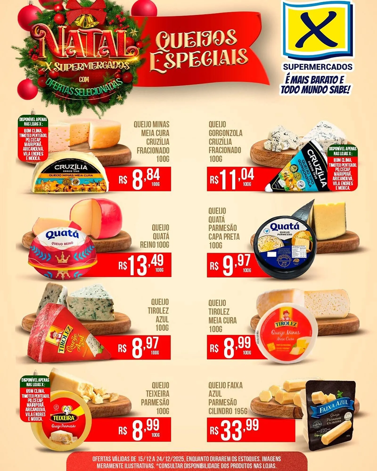 Encarte de Folheto X Supermercados 15 de dezembro até 24 de dezembro 2025 - Pagina 5