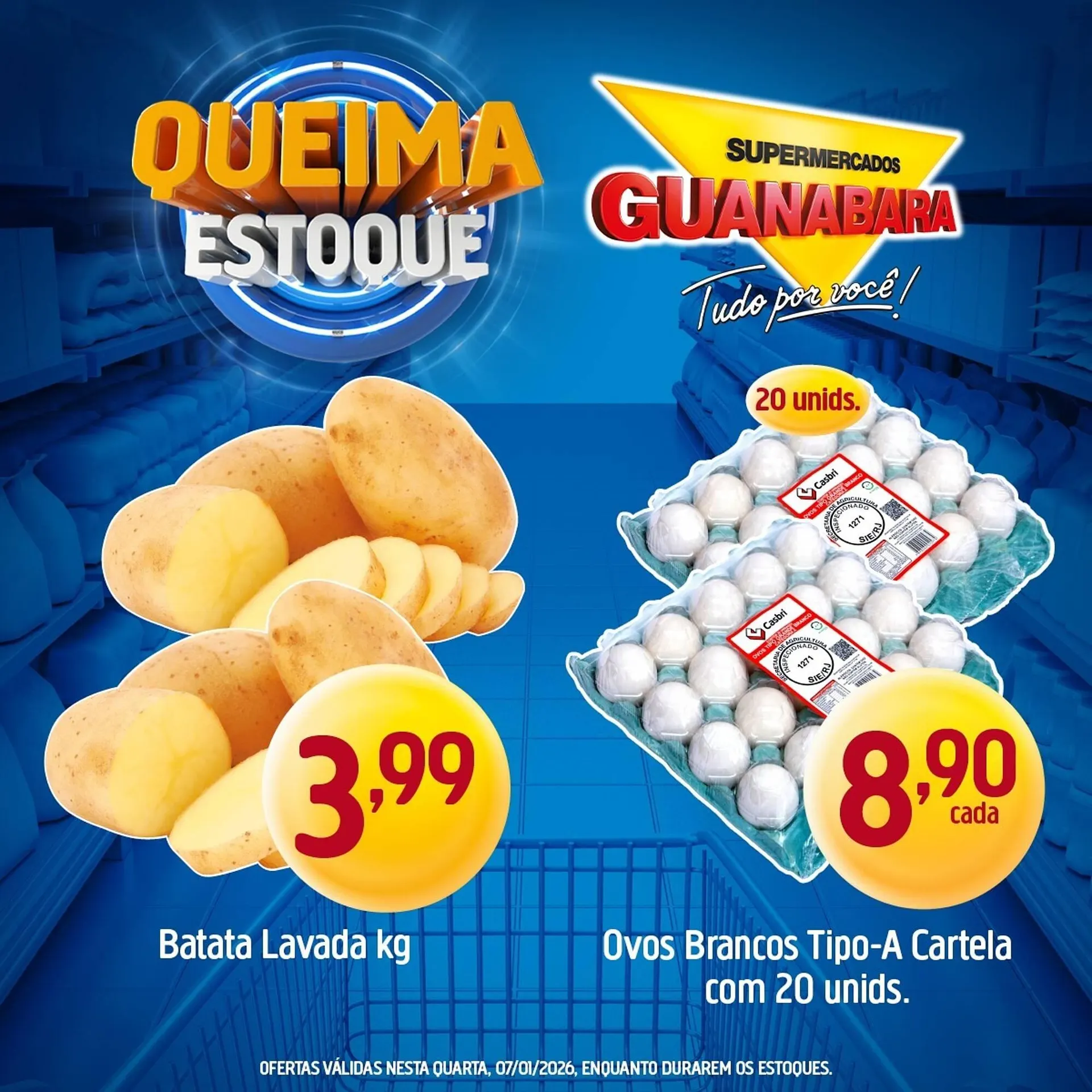 Encarte de Encarte Supermercados Guanabara 7 de janeiro até 7 de janeiro 2026 - Pagina 1