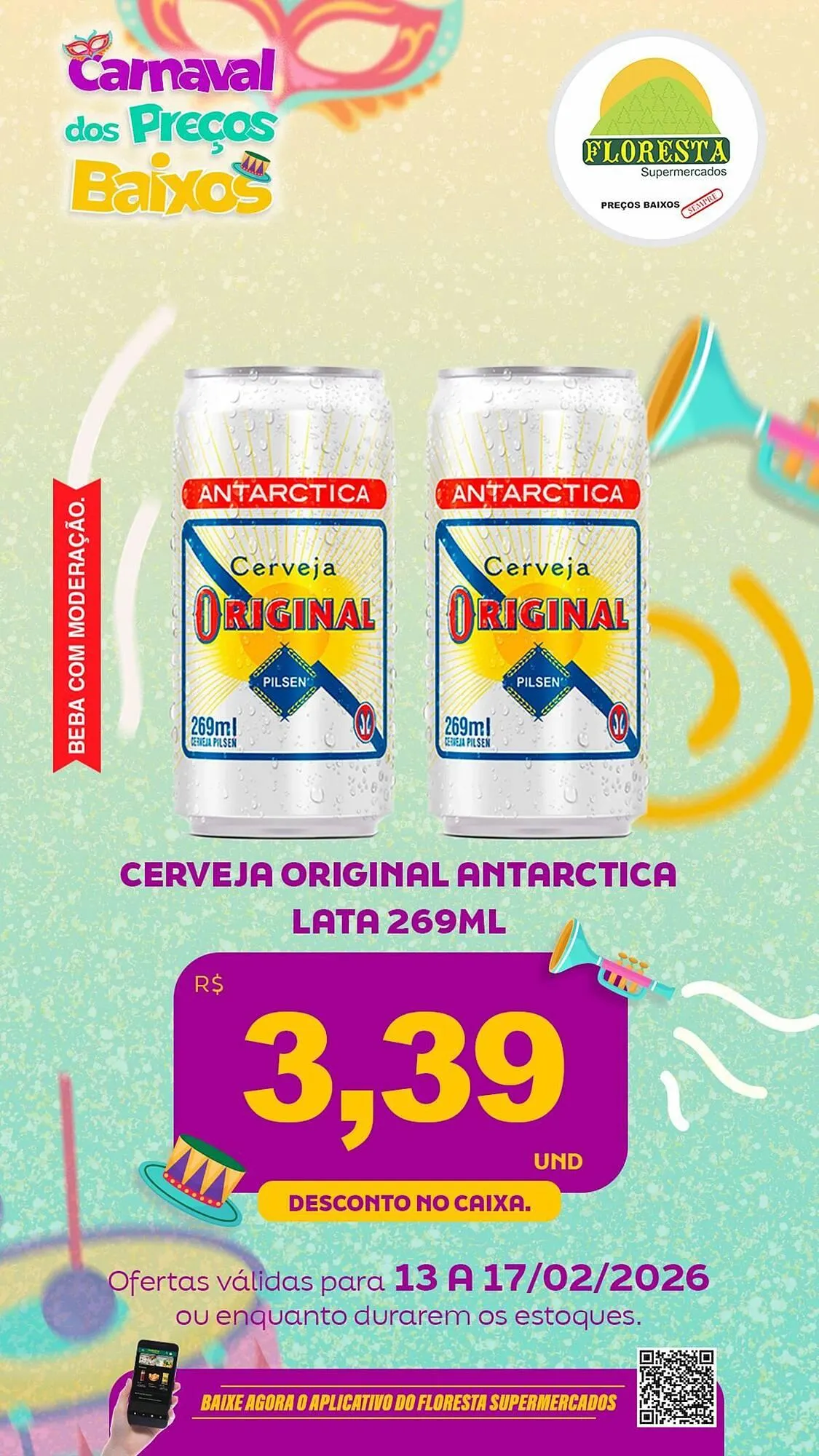 Encarte de Catálogo Floresta Supermercados 13 de fevereiro até 17 de fevereiro 2026 - Pagina 16