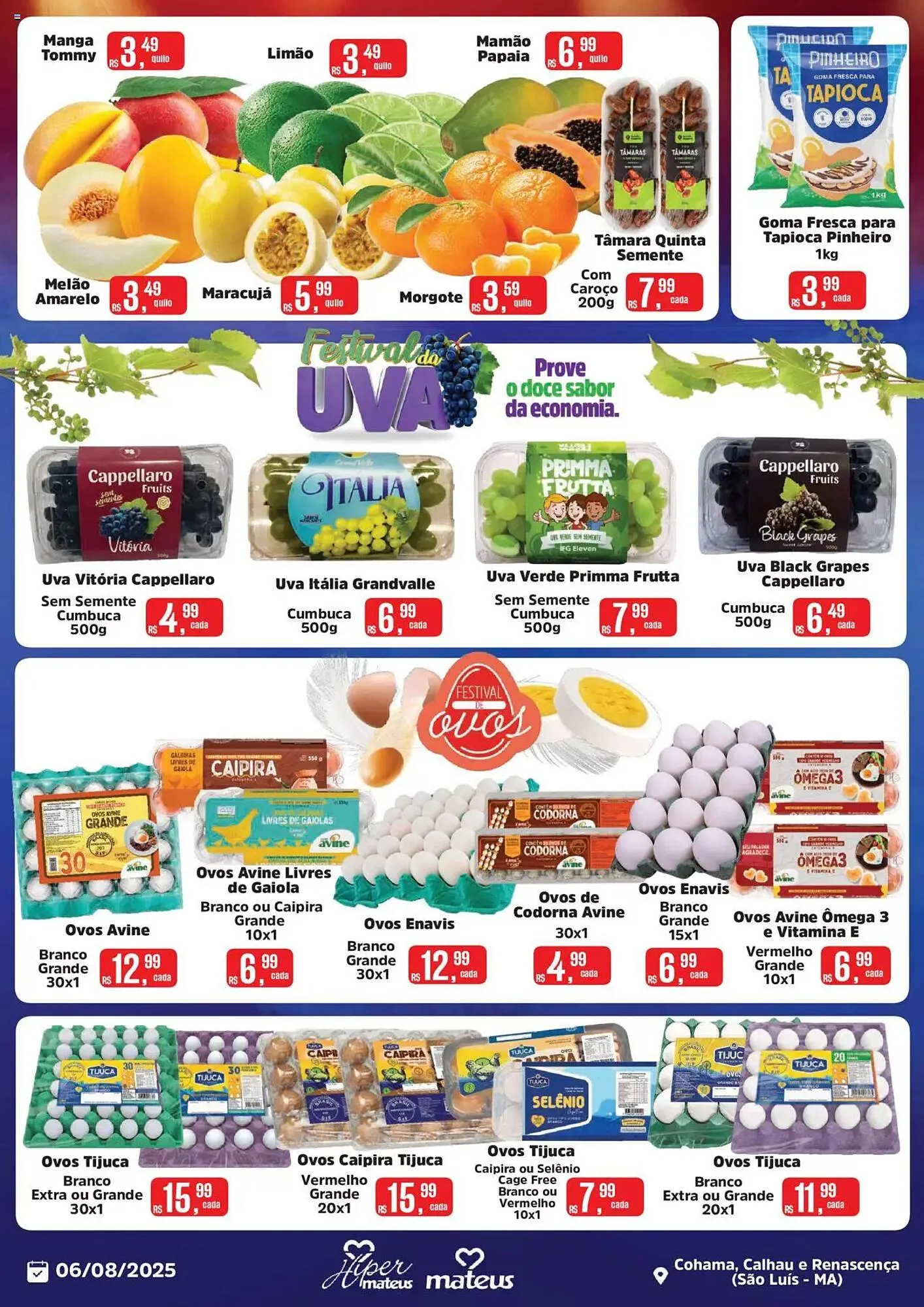 Encarte de Catálogo Supermercados Mateus 6 de agosto até 6 de agosto 2025 - Pagina 2
