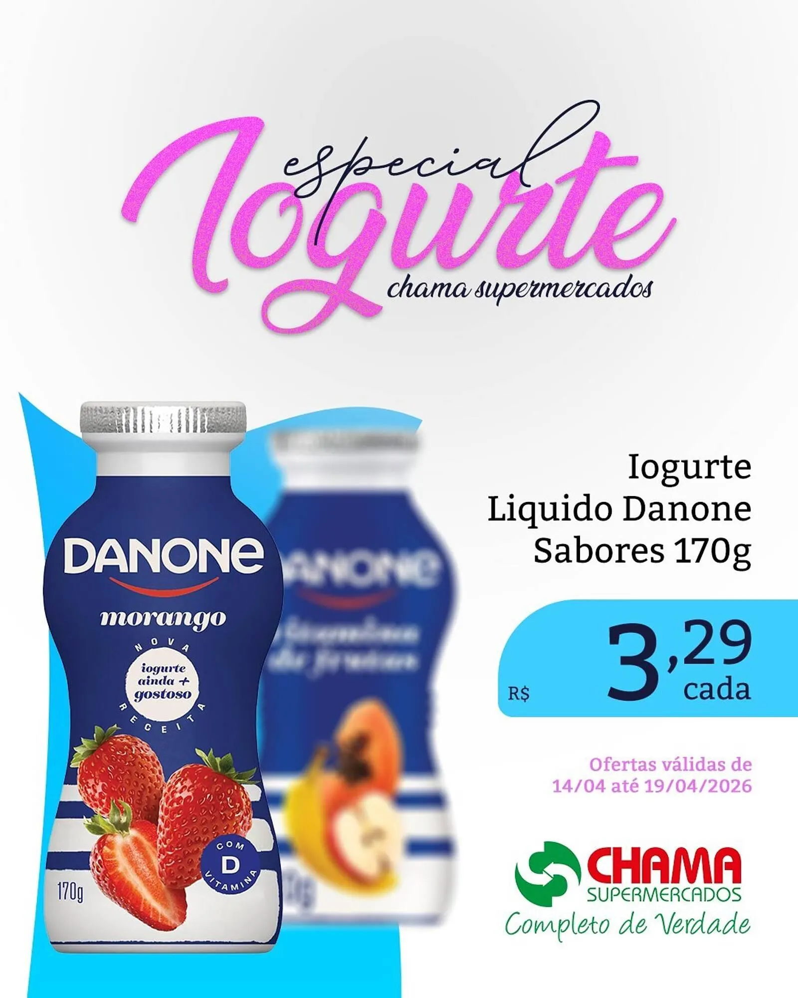 Encarte de Catálogo Chama Supermercados 14 de abril até 19 de abril 2026 - Pagina 4