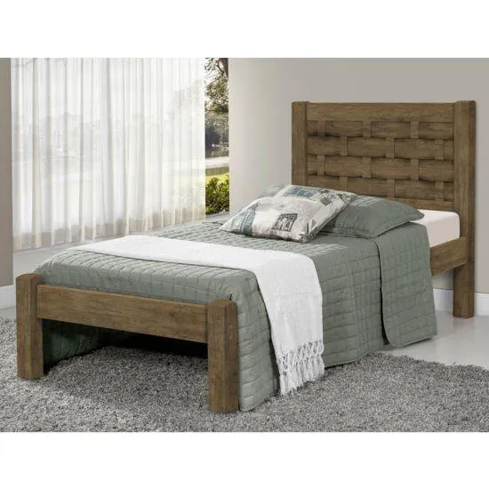 Cama J&A Móveis Laila - 100% MDF - Demolição