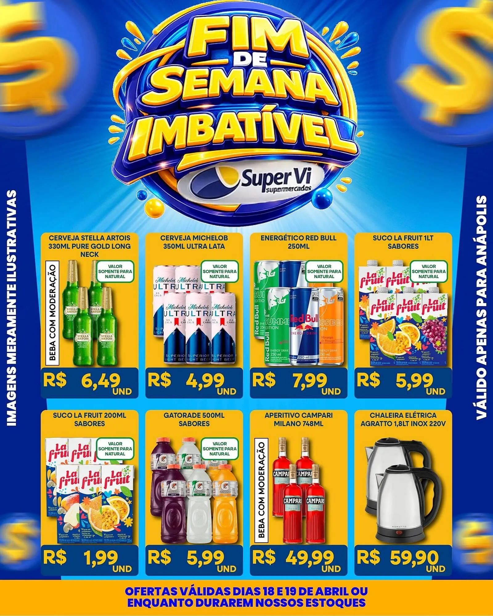 Encarte de Catálogo Super Vi Supermercados 18 de abril até 19 de abril 2026 - Pagina 4