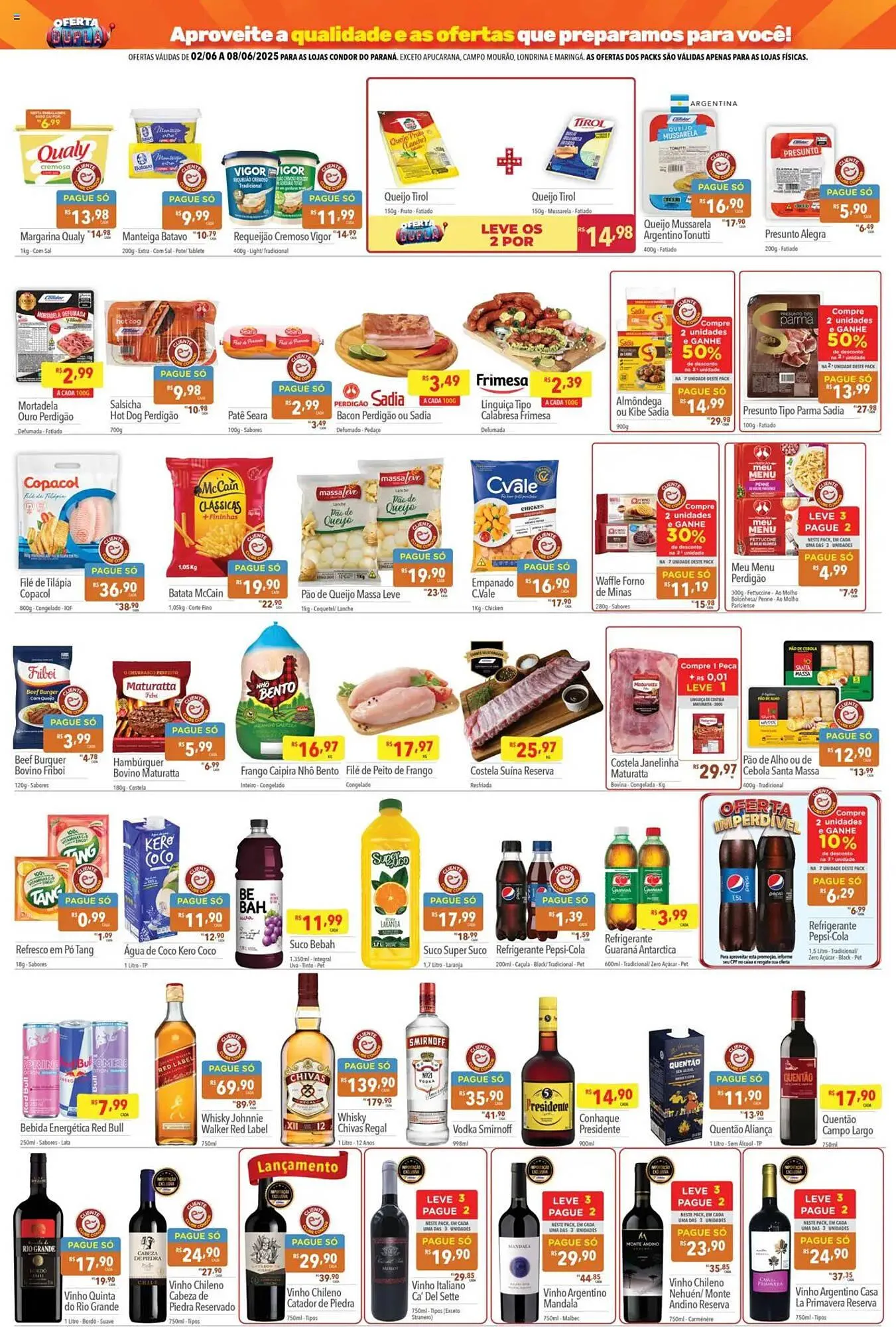Encarte de Catálogo Supermercados Condor 2 de junho até 9 de junho 2025 - Pagina 3