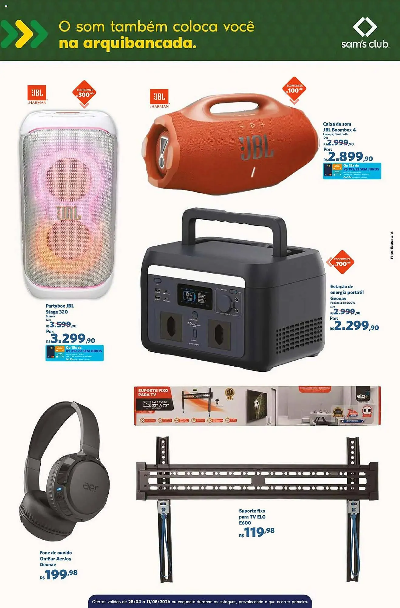 Encarte de Folheto Sam's Club 28 de abril até 11 de maio 2026 - Pagina 3