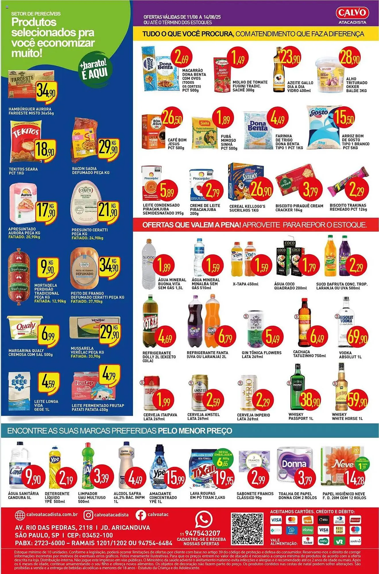 Encarte de Catálogo Calvo Atacadista 11 de agosto até 15 de agosto 2025 - Pagina 2