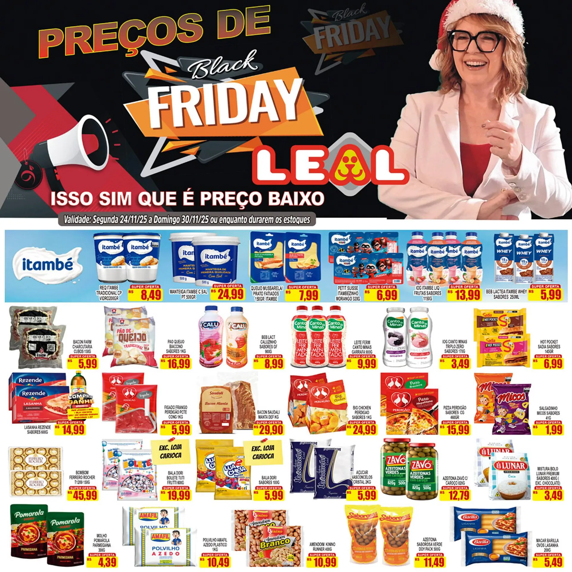 Encarte de Folheto Supermercado leal 24 de novembro até 30 de novembro 2025 - Pagina 4