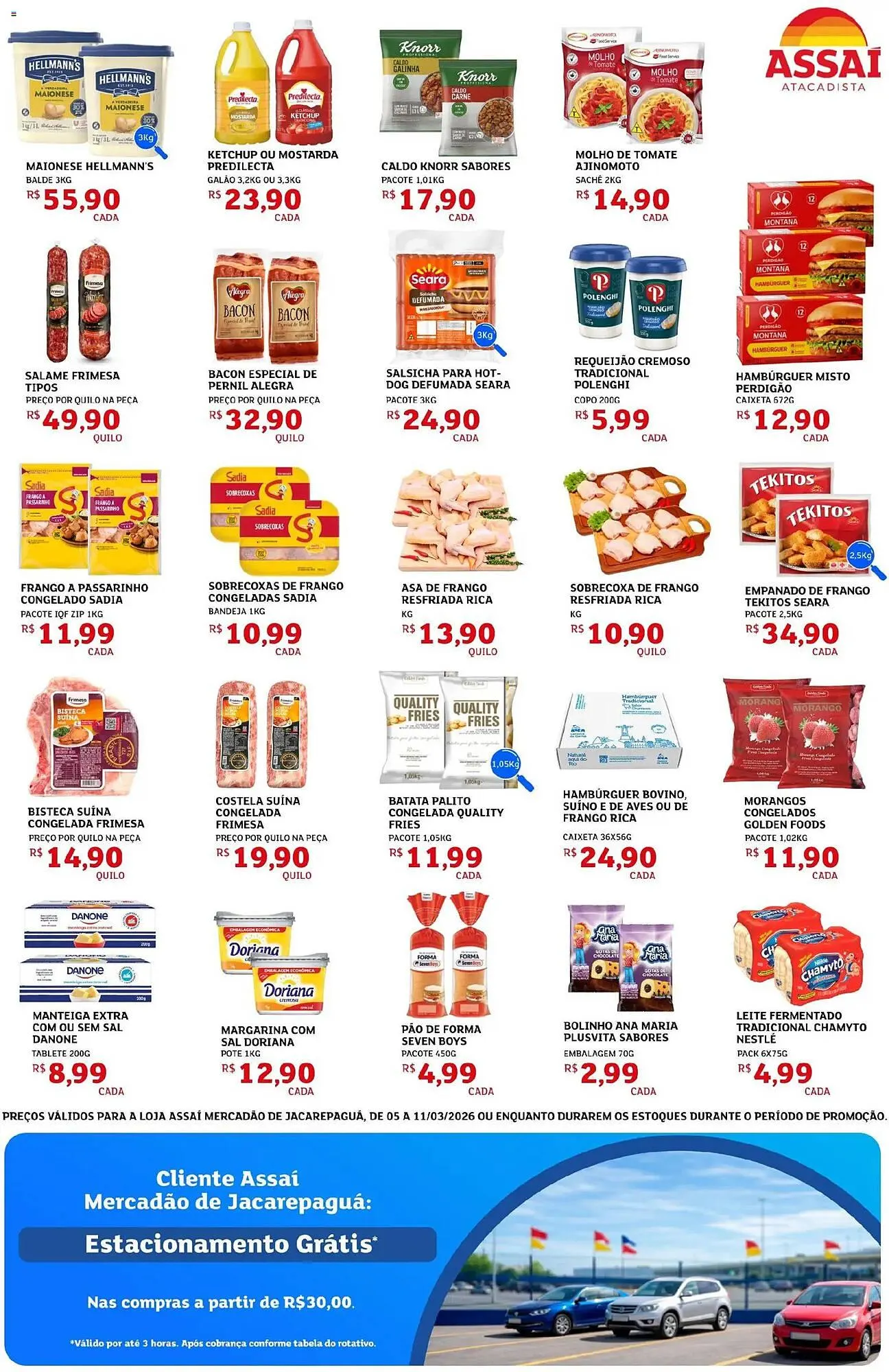 Encarte de Encarte Assaí Atacadista 5 de março até 11 de março 2026 - Pagina 3