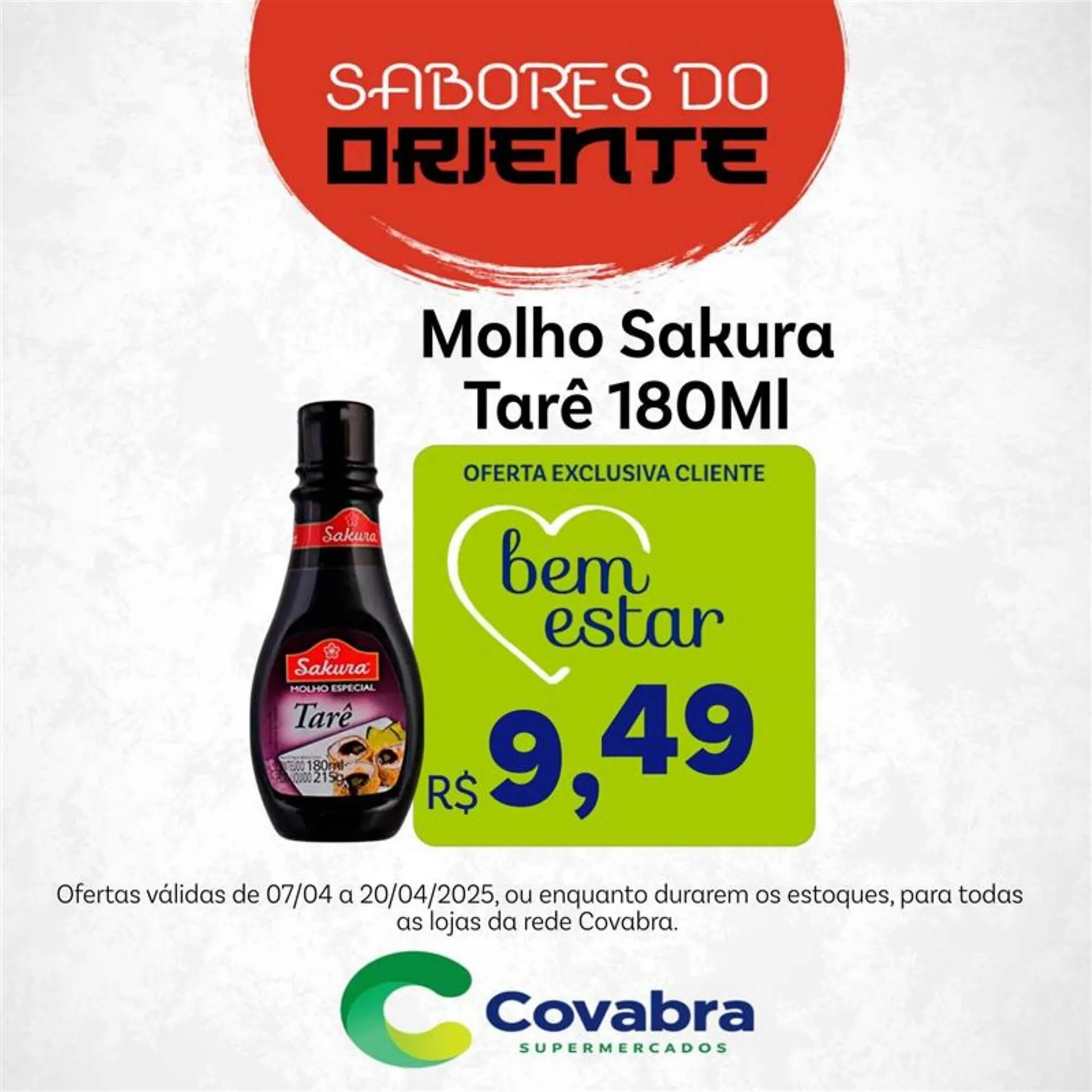 Encarte de Catálogo Covabra Supermercados 7 de abril até 20 de abril 2025 - Pagina 9