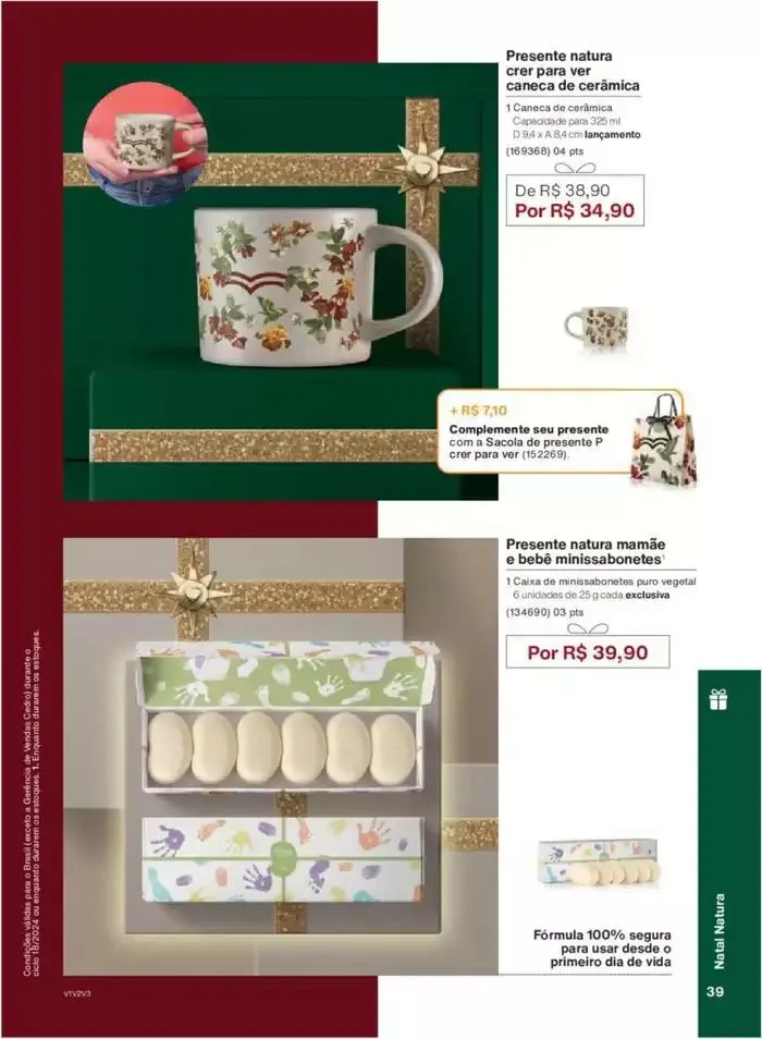 Encarte de Revista Natura Ciclo 18 11 de novembro até 31 de dezembro 2024 - Pagina 92