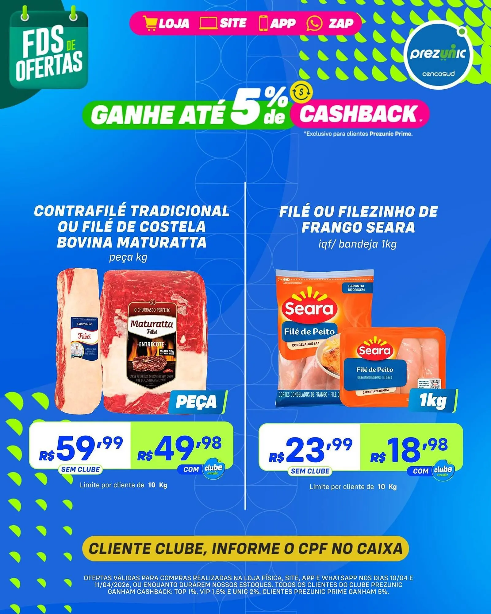 Encarte de Encarte Prezunic 10 de abril até 11 de abril 2026 - Pagina 2