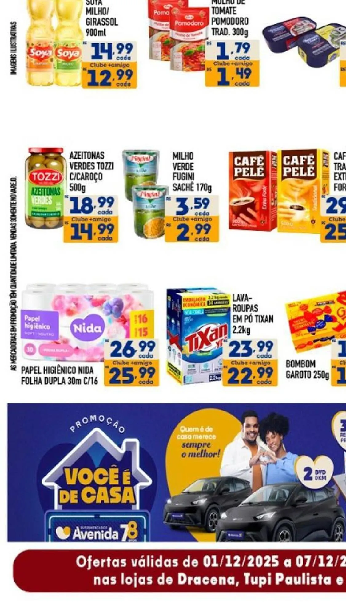 Encarte de Catálogo Supermercados Avenida 1 de dezembro até 7 de dezembro 2025 - Pagina 1