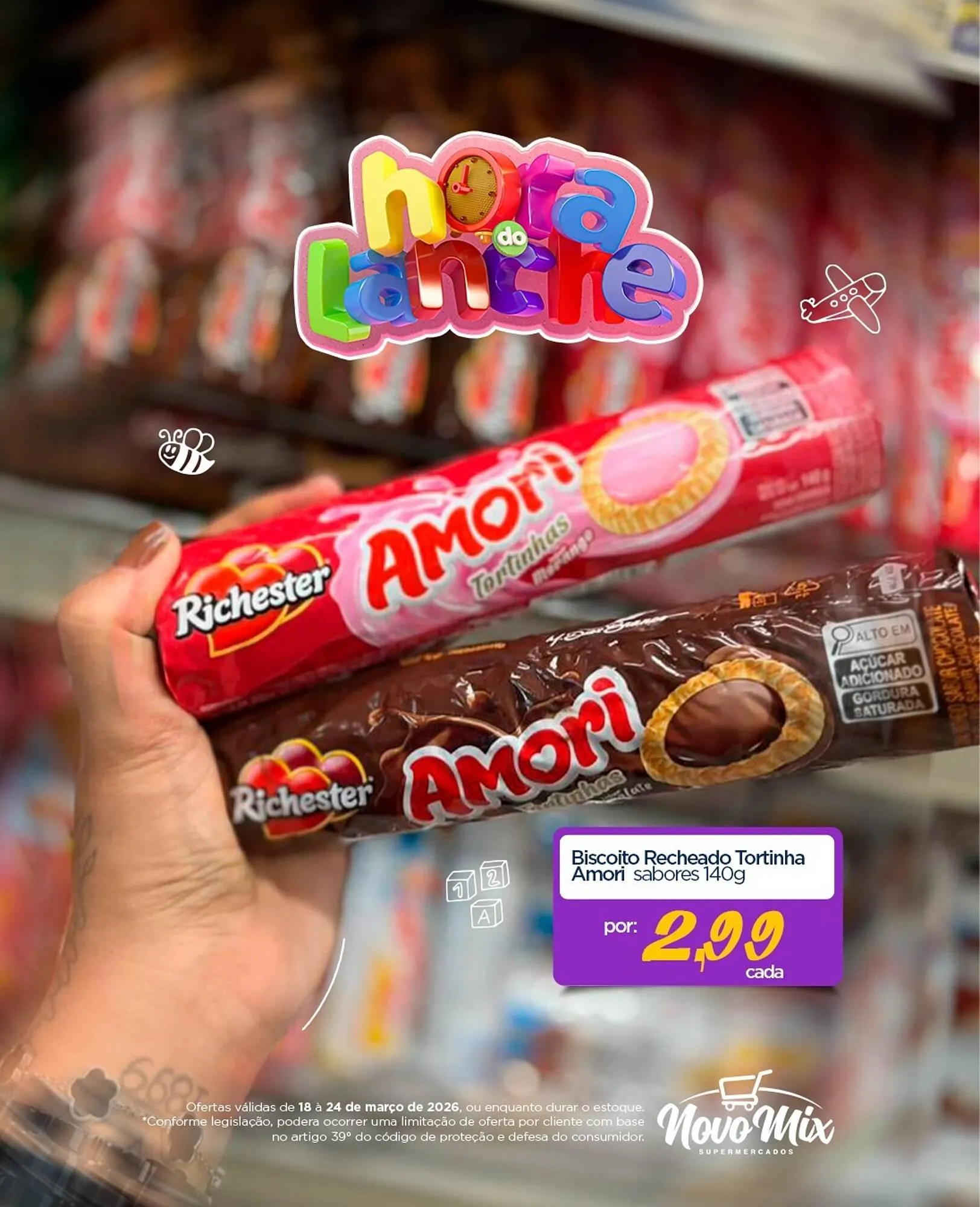 Encarte de Encarte Novo Mix 21 de março até 24 de março 2026 - Pagina 3