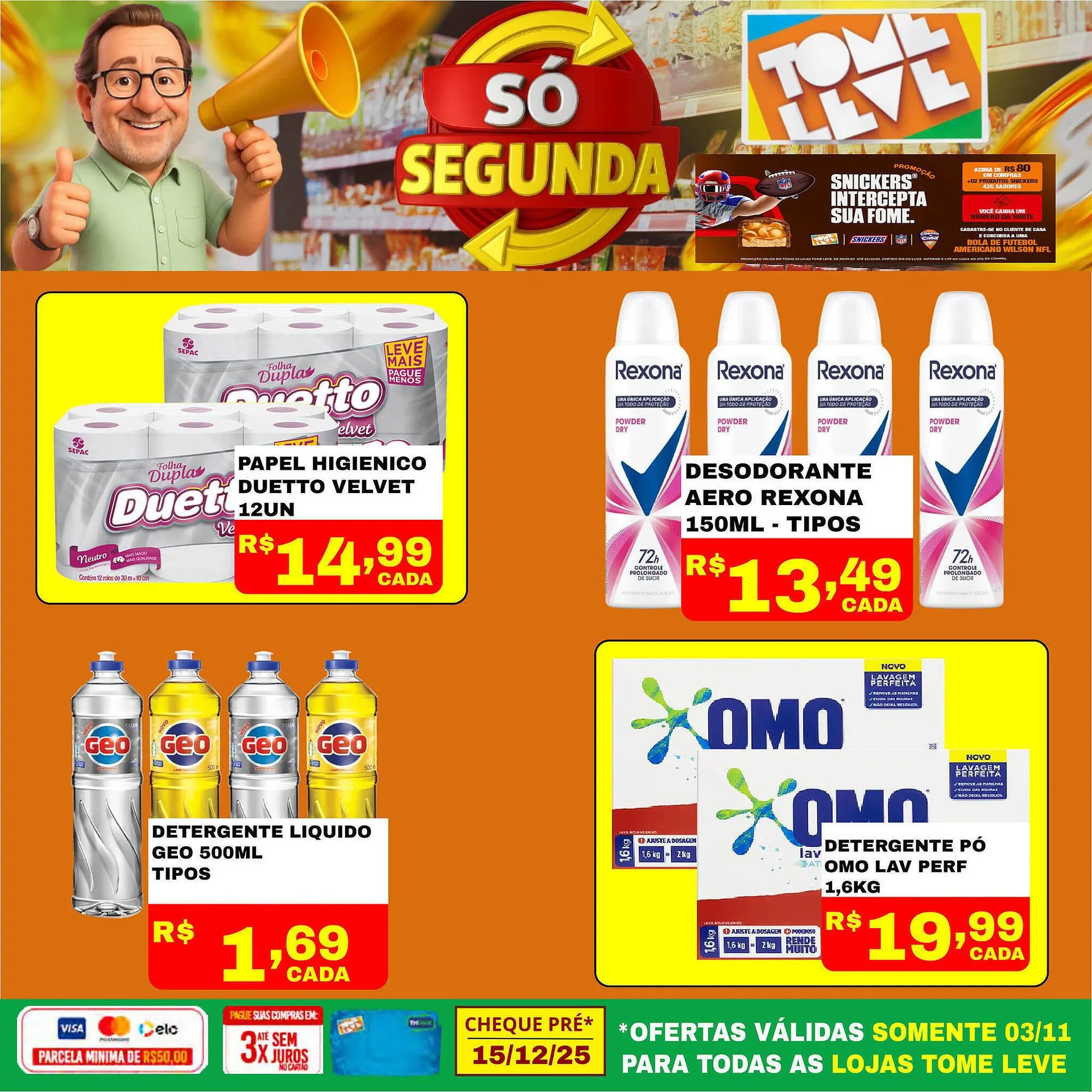 Encarte de Catálogo Tome Leve 10 de novembro até 3 de dezembro 2025 - Pagina 3