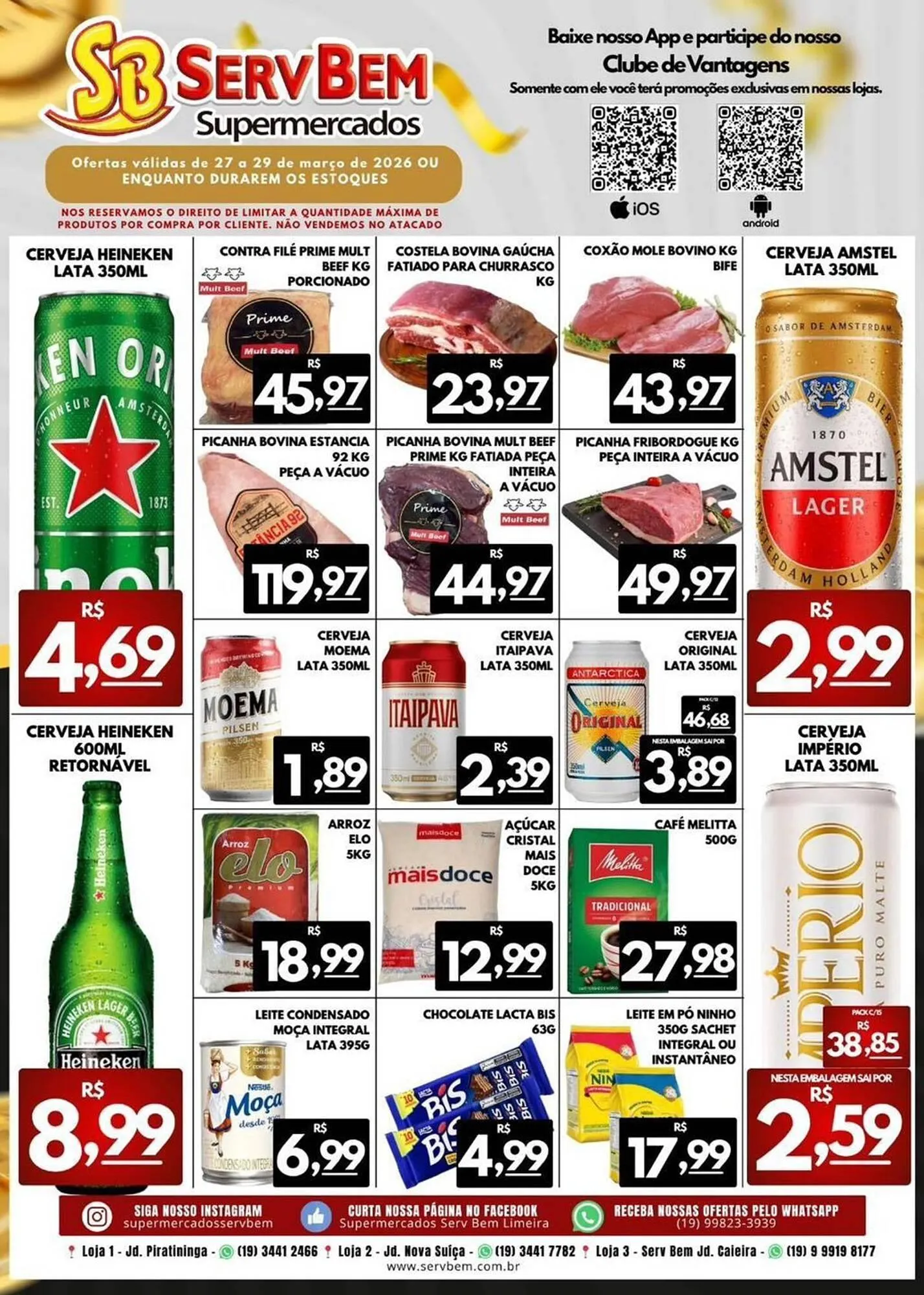 Encarte de Catálogo ServBem 27 de março até 29 de março 2026 - Pagina 1