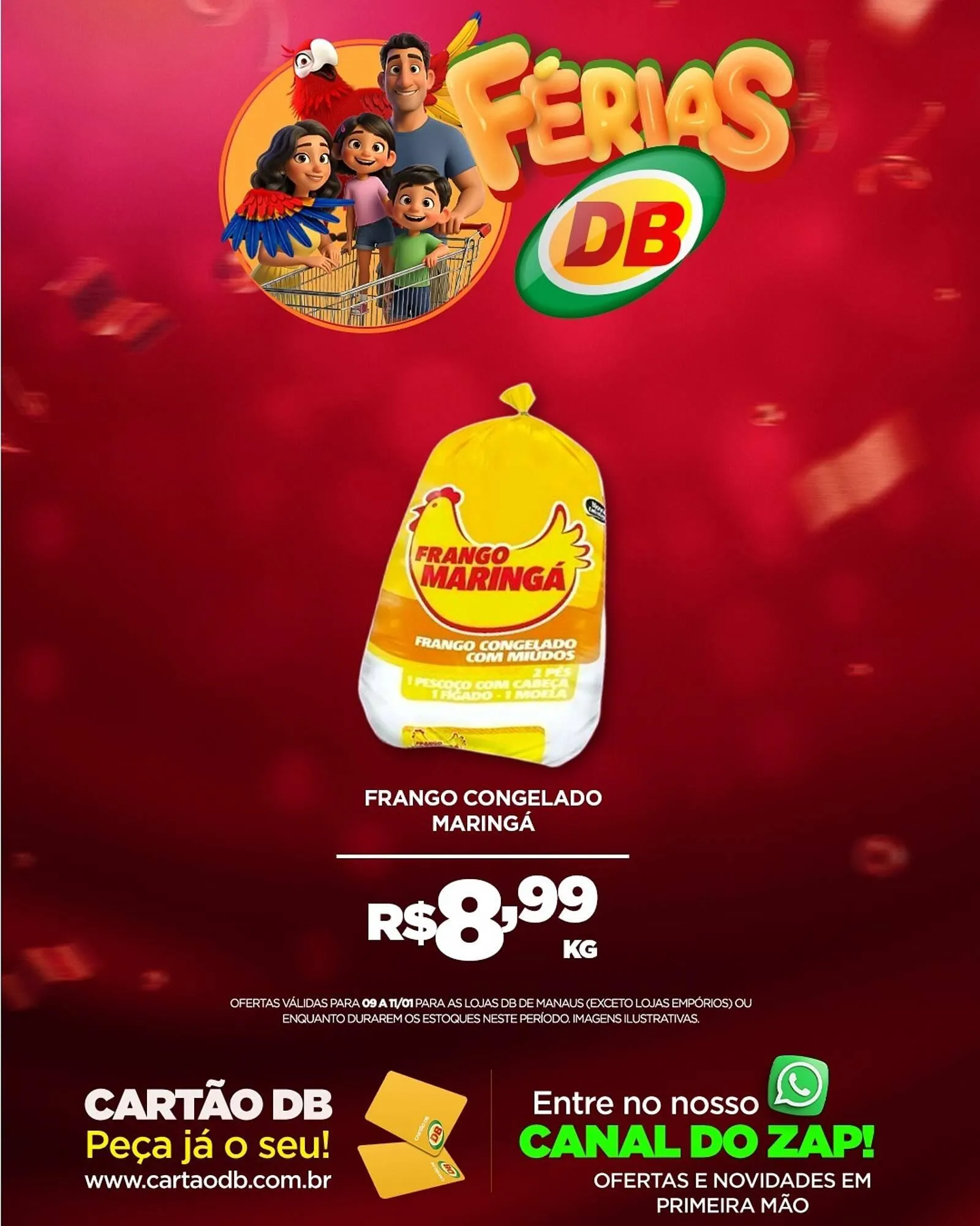 Encarte de Catálogo DB Supermercados 9 de janeiro até 11 de janeiro 2026 - Pagina 3