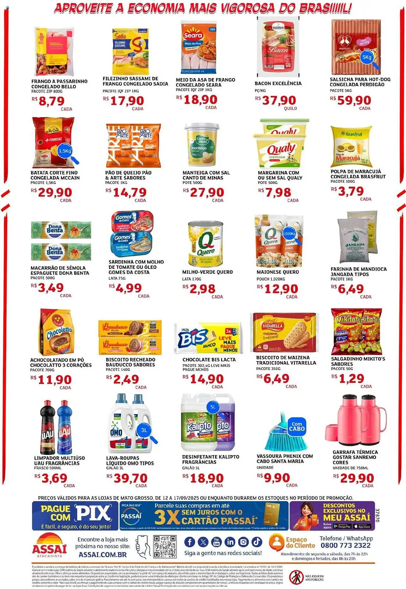 Encarte de Encarte Assaí Atacadista 12 de setembro até 17 de setembro 2025 - Pagina 2