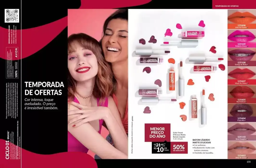 Encarte de Avon Cosméticos 29 de outubro até 15 de novembro 2024 - Pagina 75