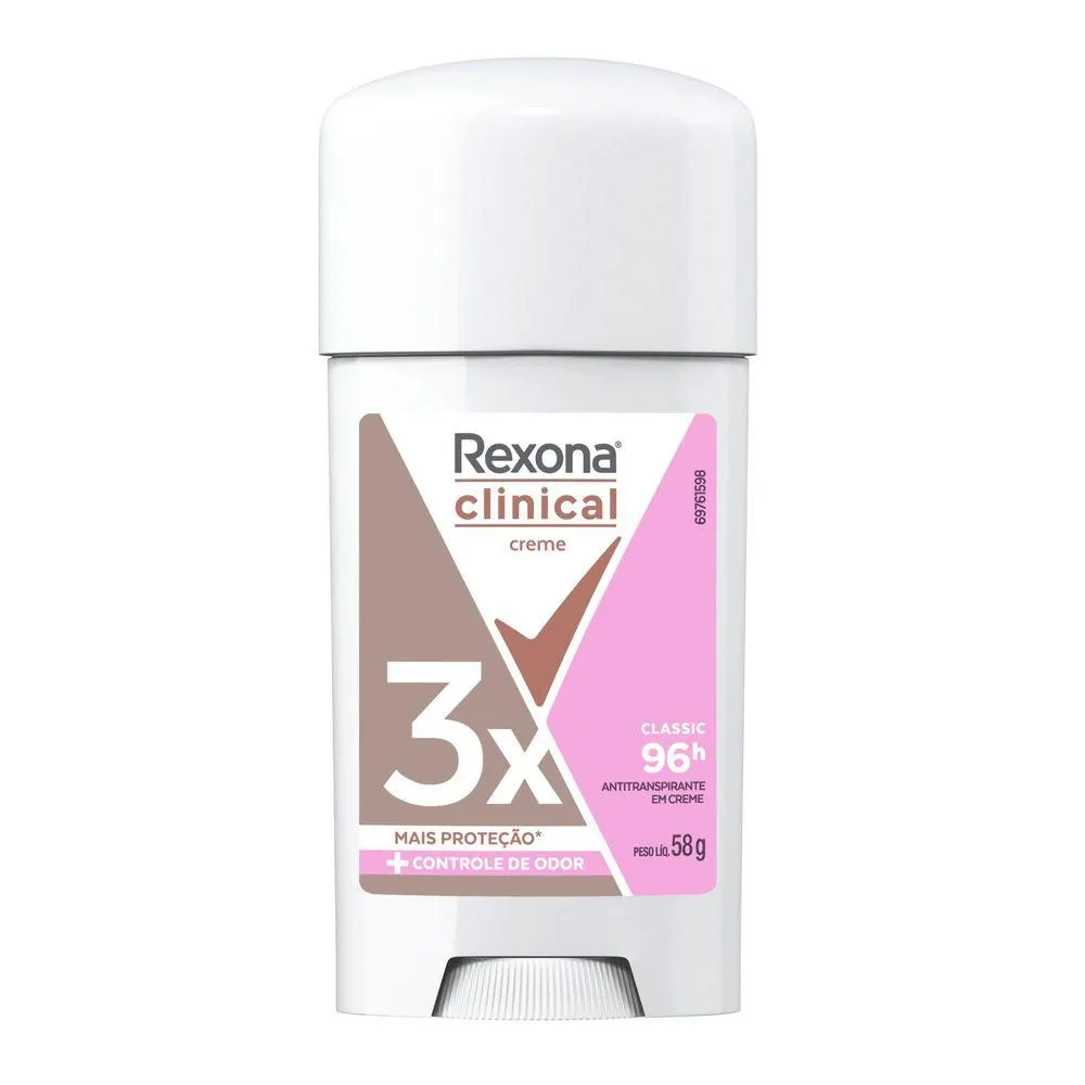 Desodorante Rexona Clinical Stick Classic 58g