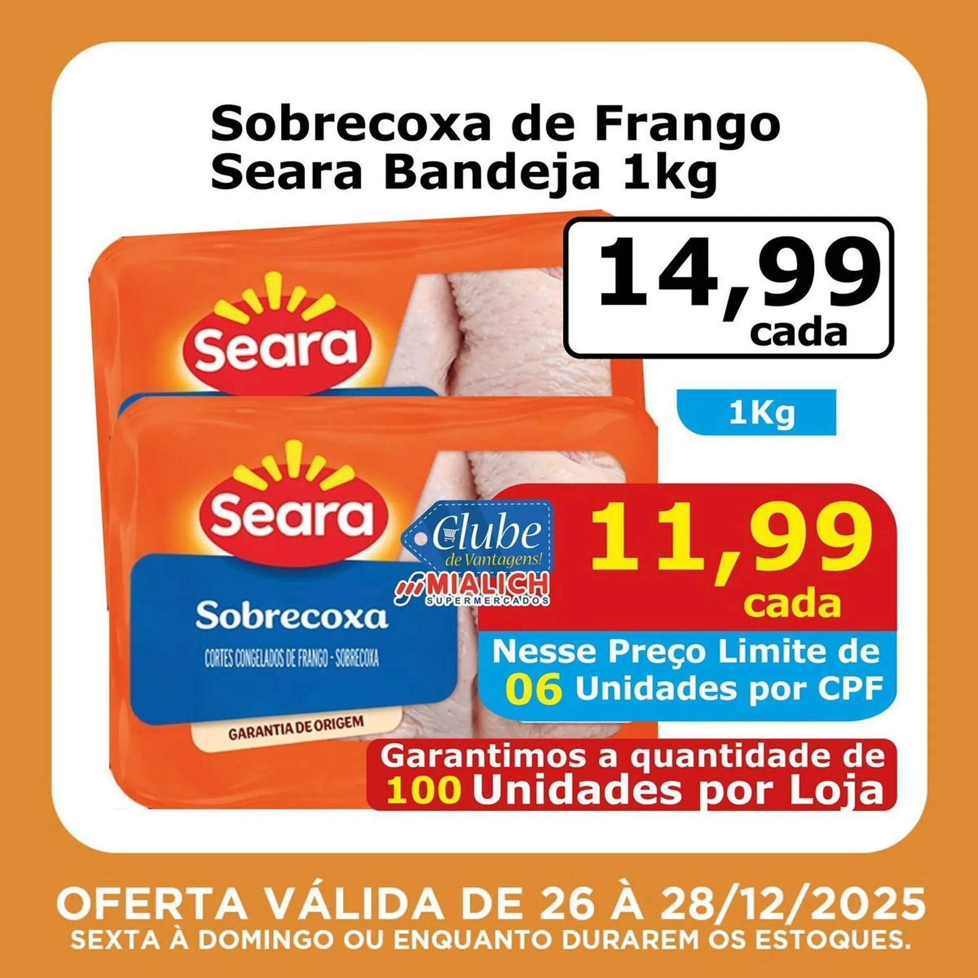 Encarte de Catálogo Mialich Supermercados 26 de dezembro até 28 de dezembro 2025 - Pagina 4